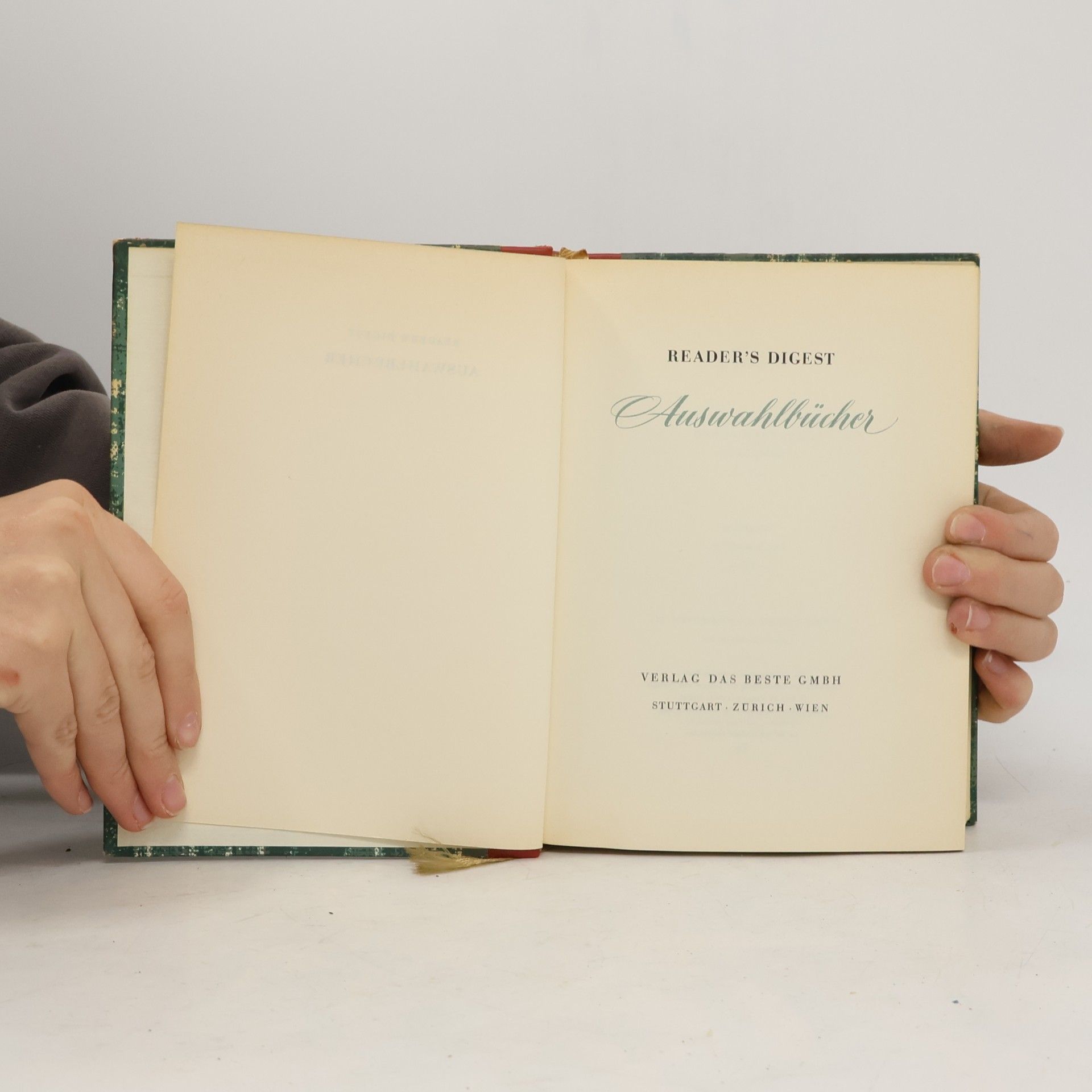 Edwin OĆonnor Reader's Digest Auswahlbücher. Der Judasbaum. Marcel. Im Mondstaub versunken. Ein Hauch Traurigkeit