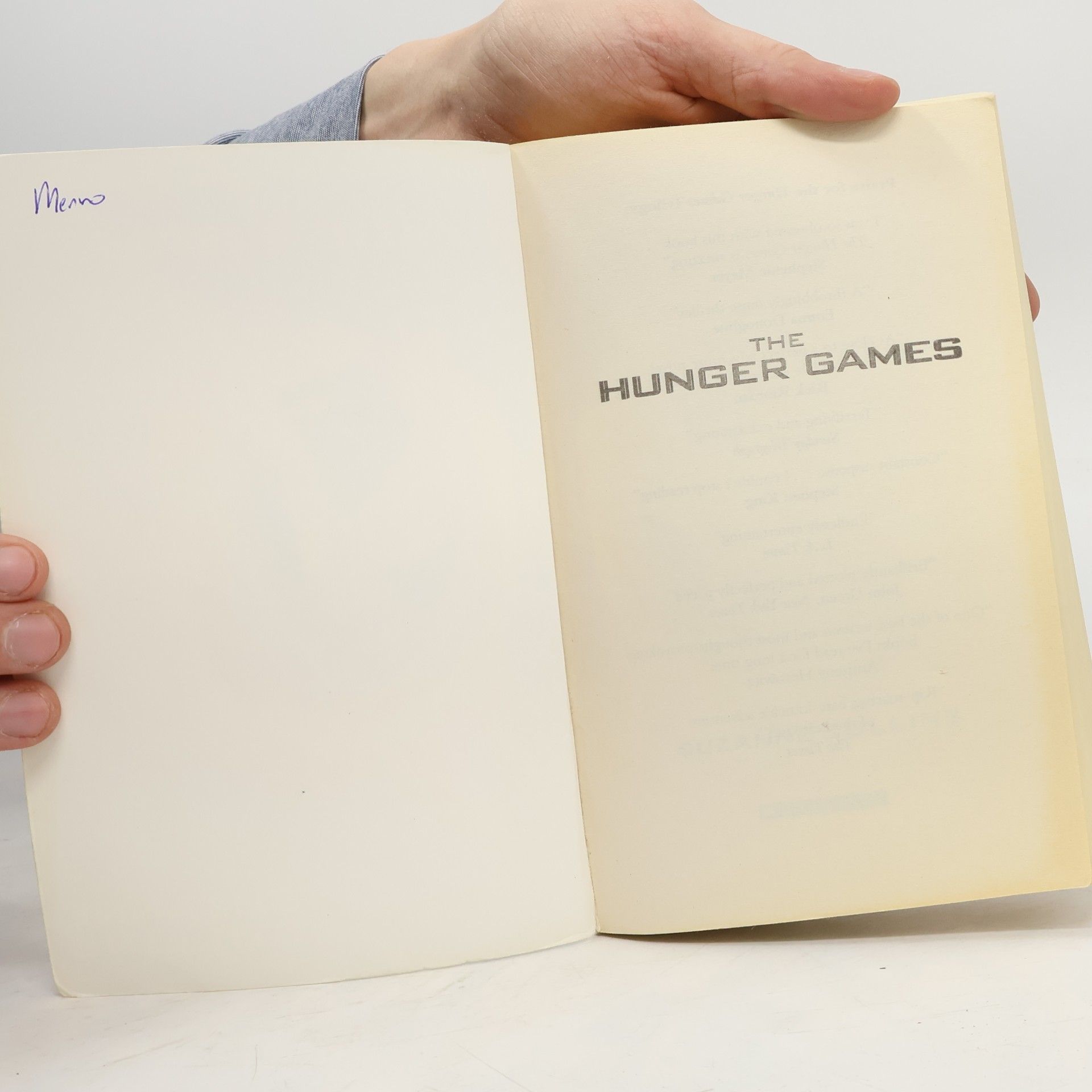 Suzanne Collins The Hunger Games