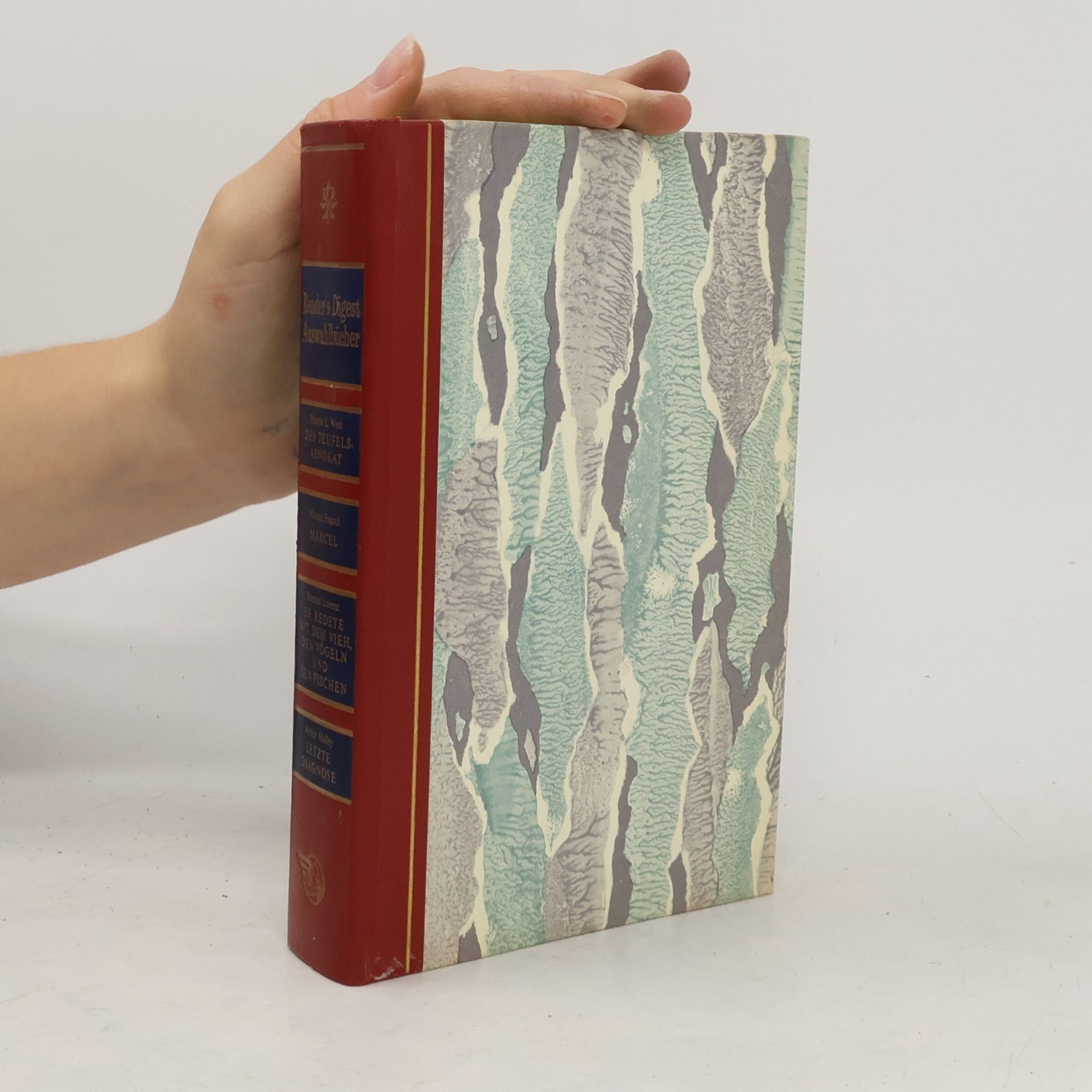 Reader's Digest Auswahlbücher. Des Teufels Advokat. Marcel. Er redete mit dem Vieh, den Vögeln und den Fischen. Letzte Diagnose