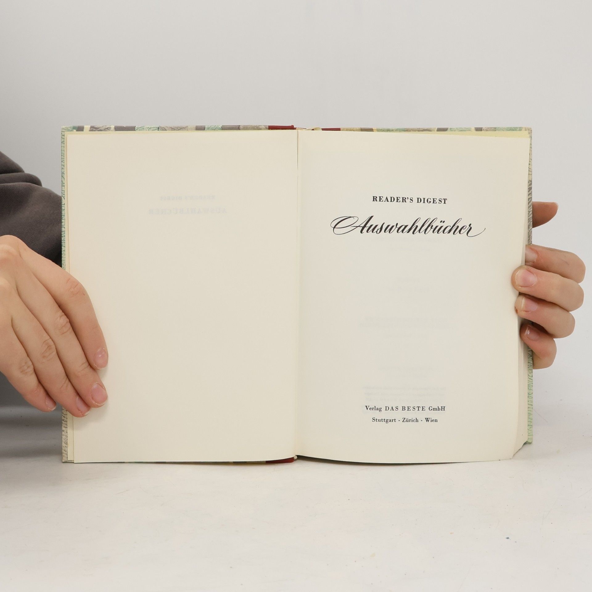Arthur Hailey Reader's Digest Auswahlbücher. Des Teufels Advokat. Marcel. Er redete mit dem Vieh, den Vögeln und den Fischen. Letzte Diagnose