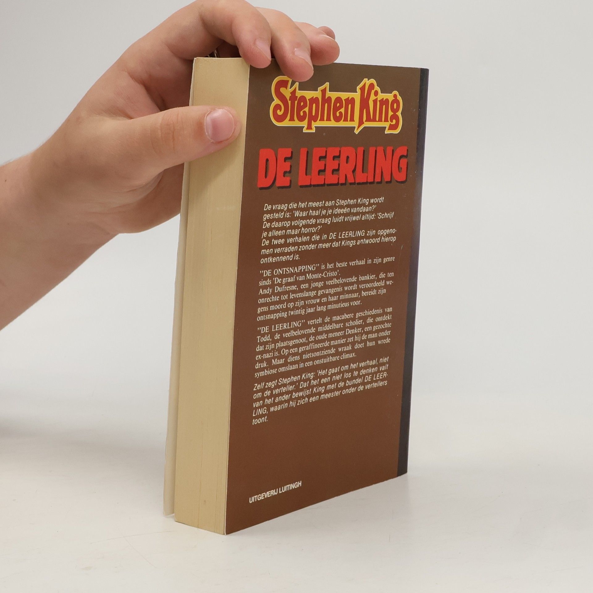Stephen King De Leerling