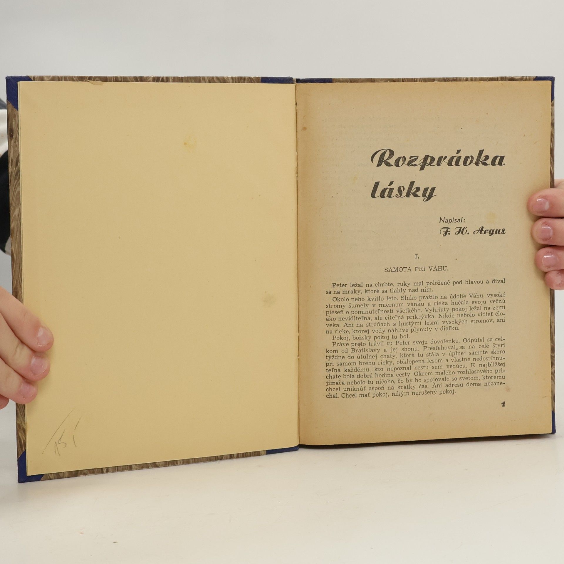 Frank Hanuš Argus Rozprávka lásky