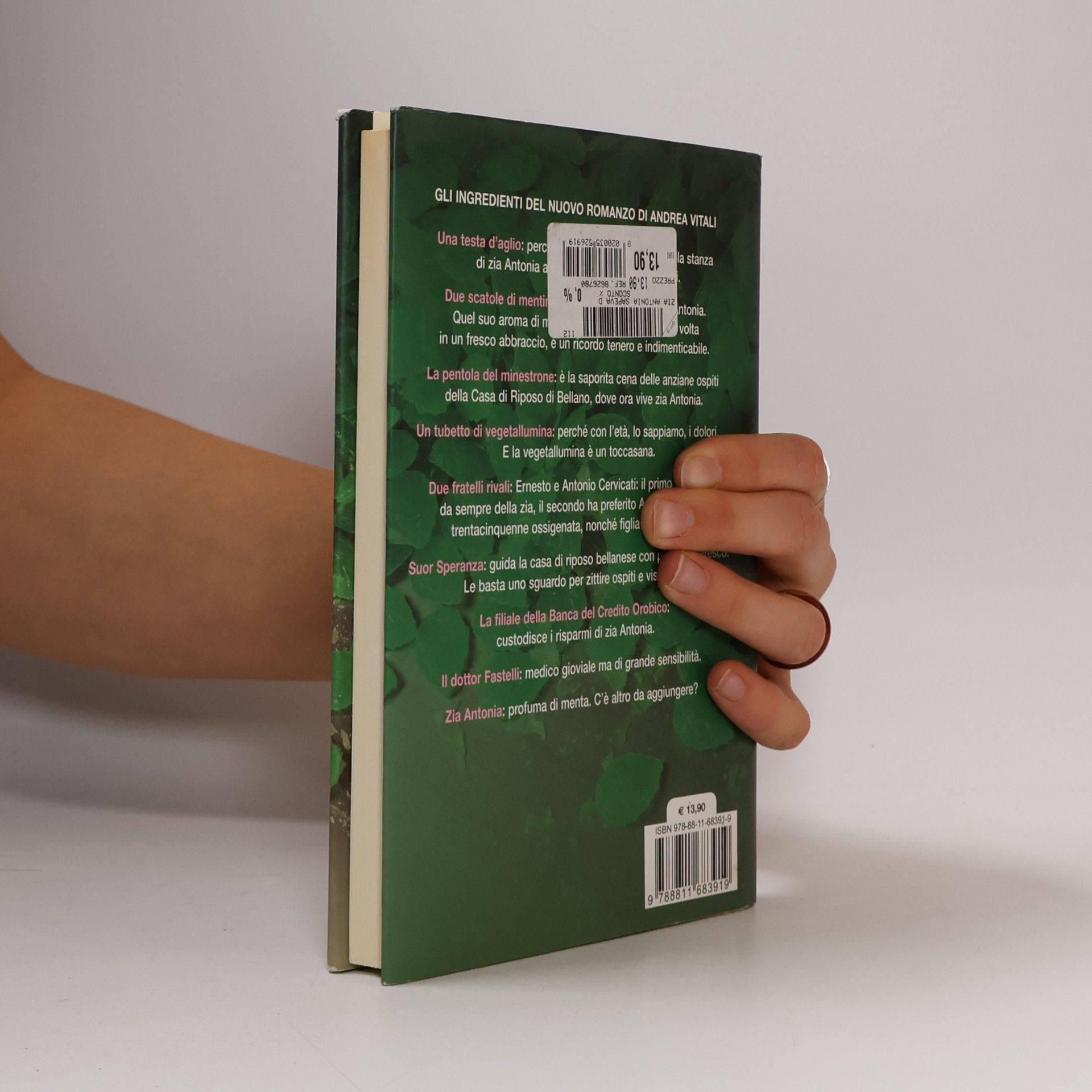 Andrea Vitali Zia Antonia sapeva di menta
