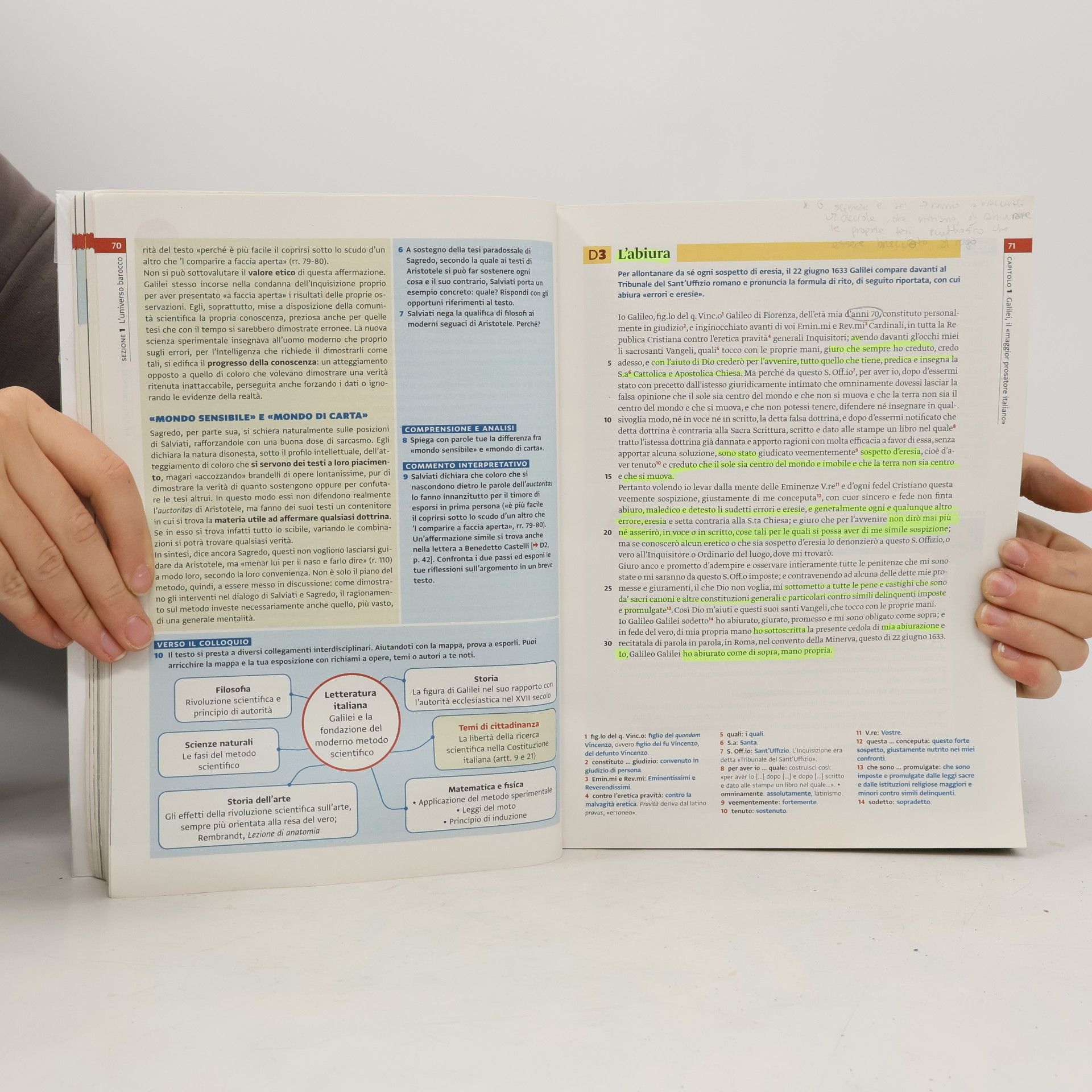 Corrado Bologna Italiano Letteratura - 2A: Letteratura visione del mondo