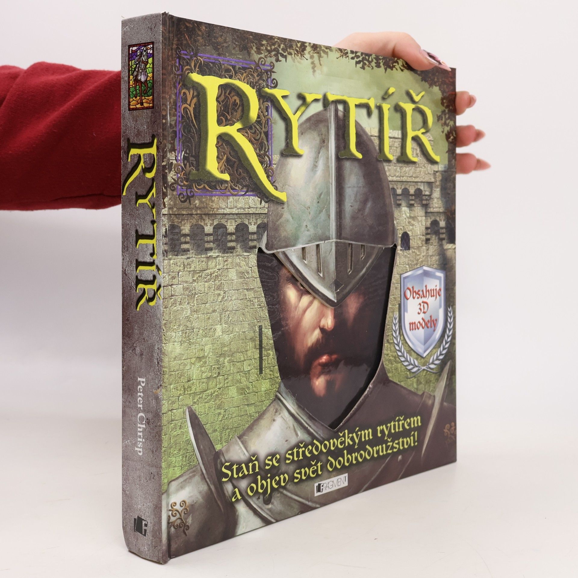 Peter Chrisp RYTÍŘ – Kniha s 3D modely
