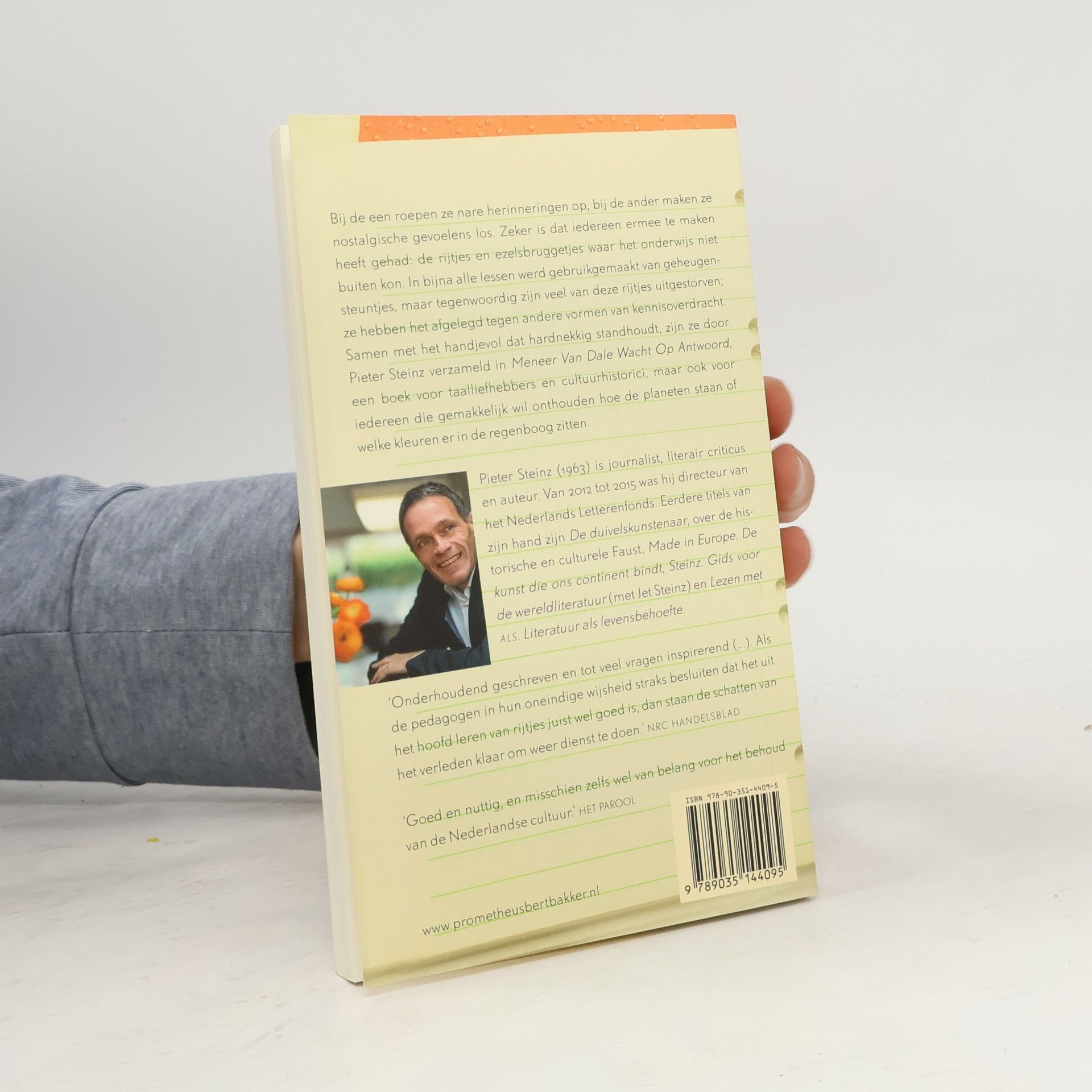 Pieter Steinz Meneer van Dale wacht op antwoord en andere schoolse rijtjes en ezelsbruggetjes