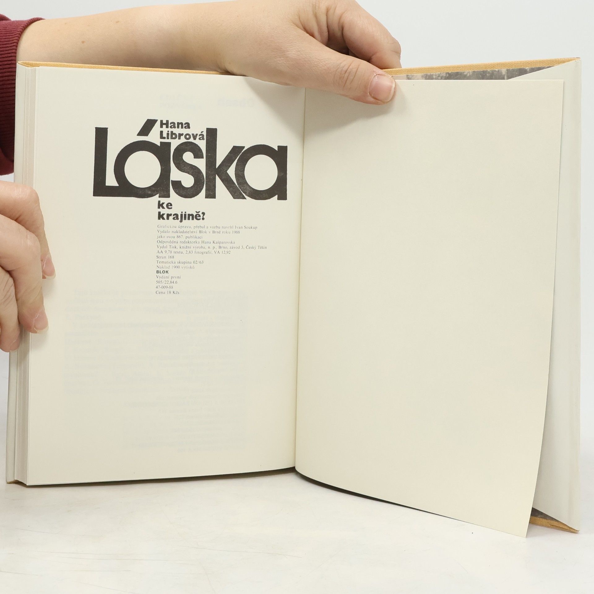 Hana Librová Láska ke krajině?