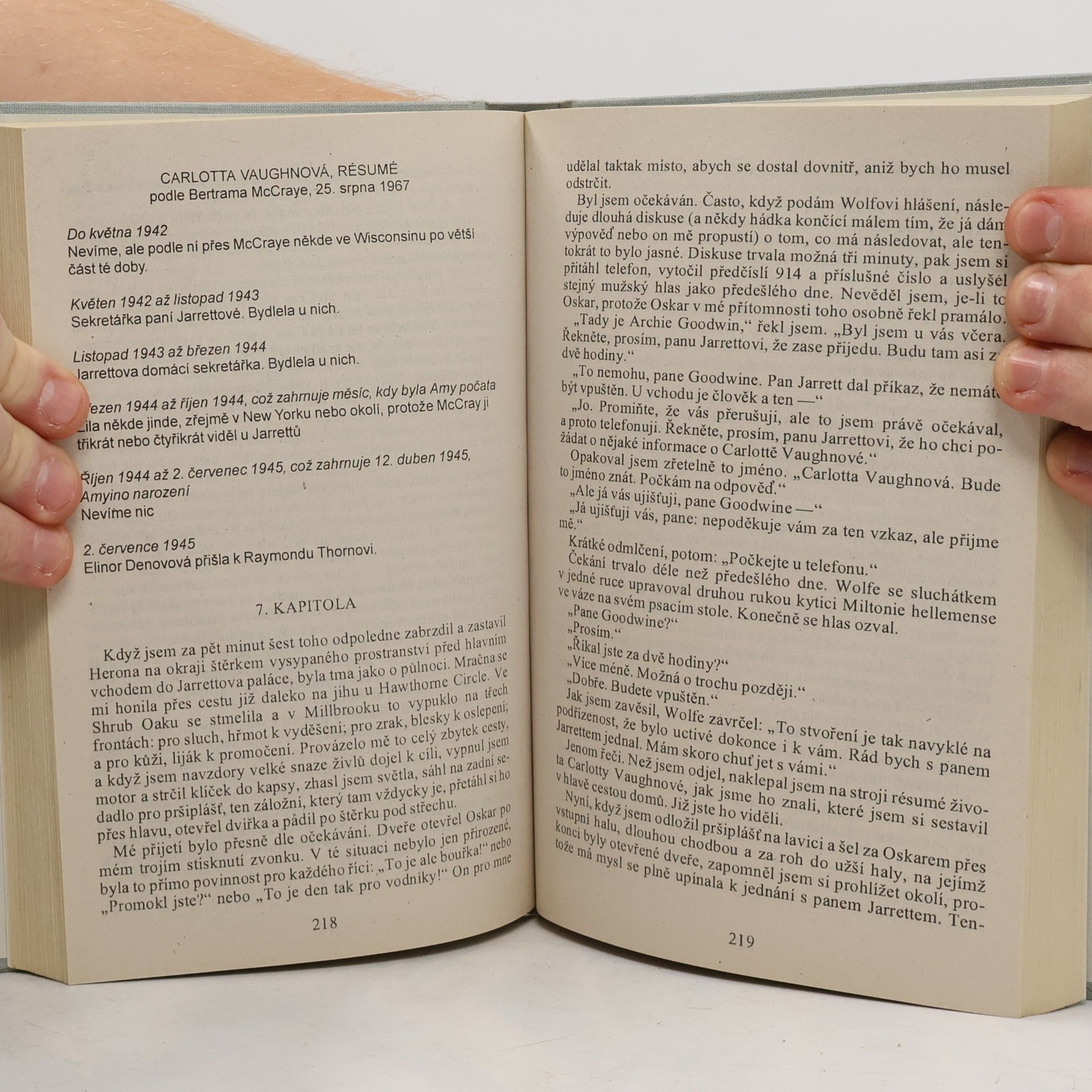 Rex Stout Tři případy Nero Wolfa a státní policie