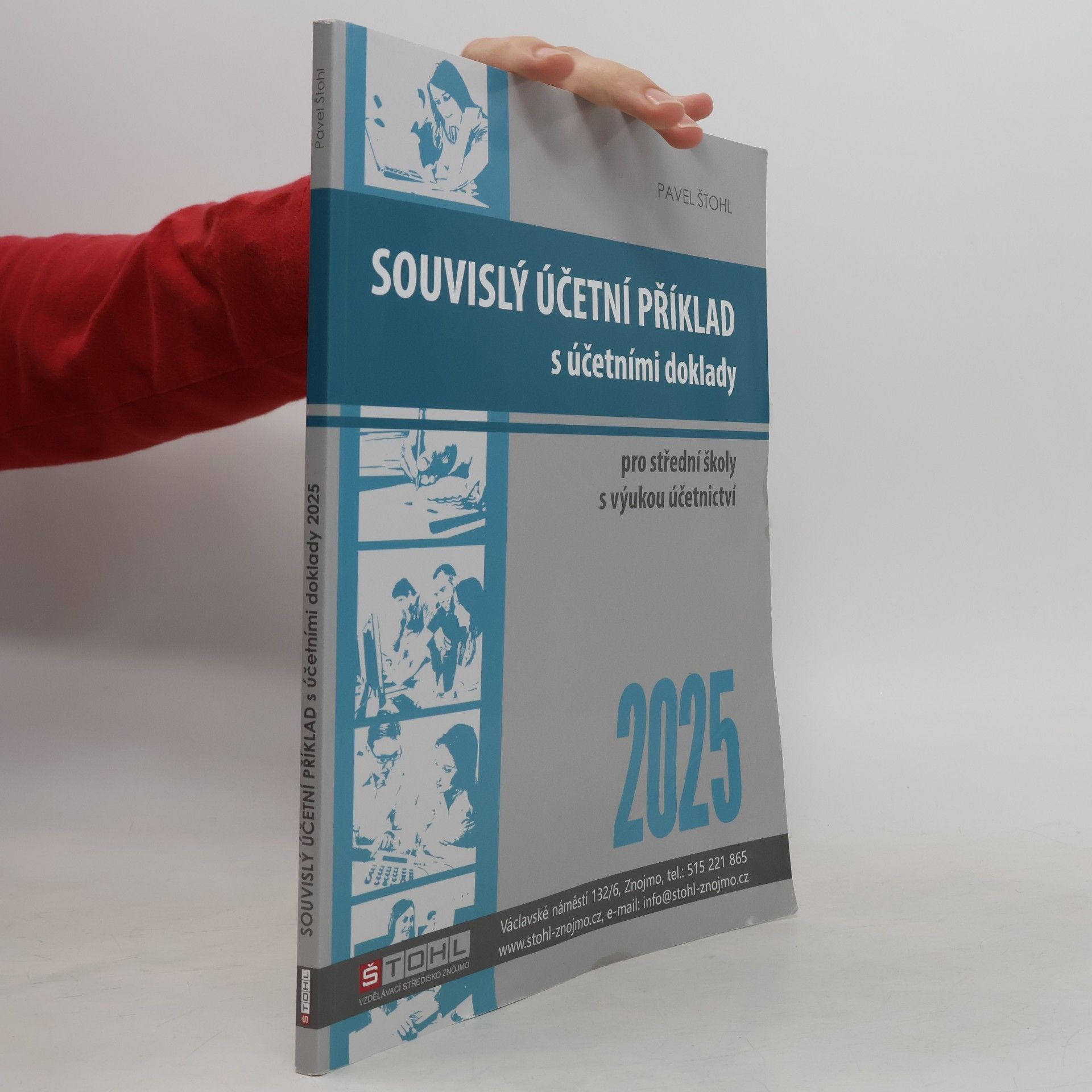 Souvislý účetní příklad s účetními doklady 2025