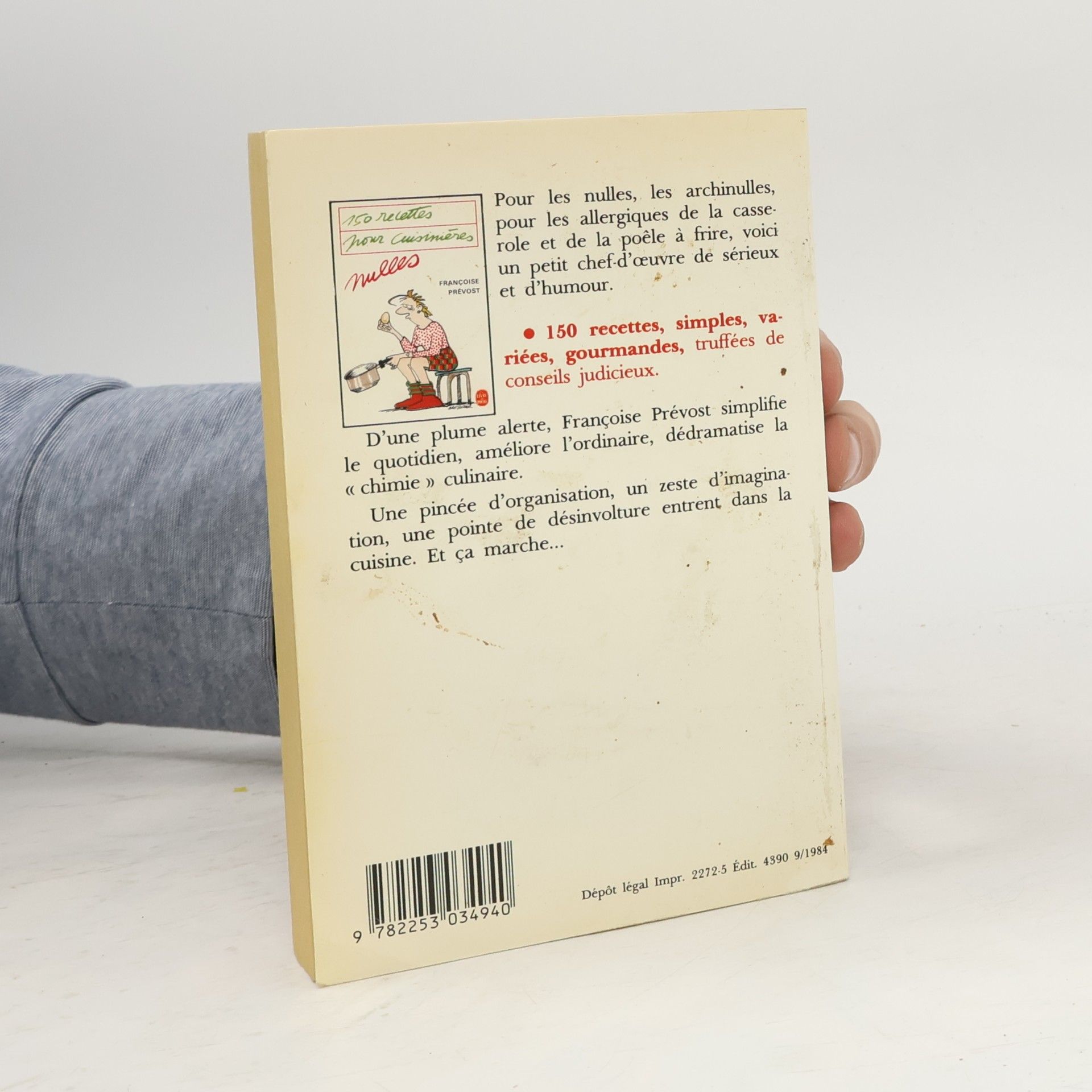 Françoise Prévost 150 recettes pour cuisinières nulles