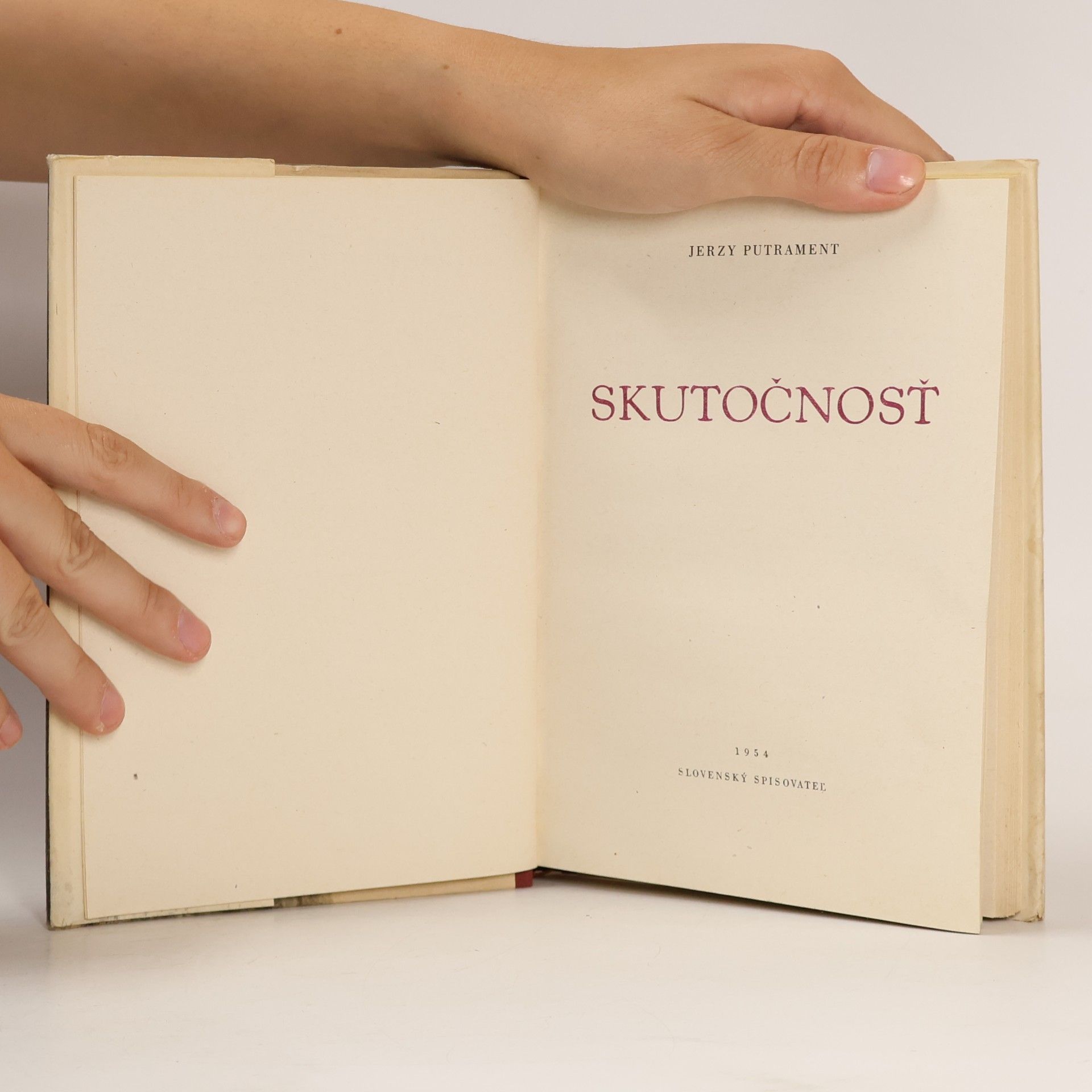Jerzy Putrament Skutočnosť
