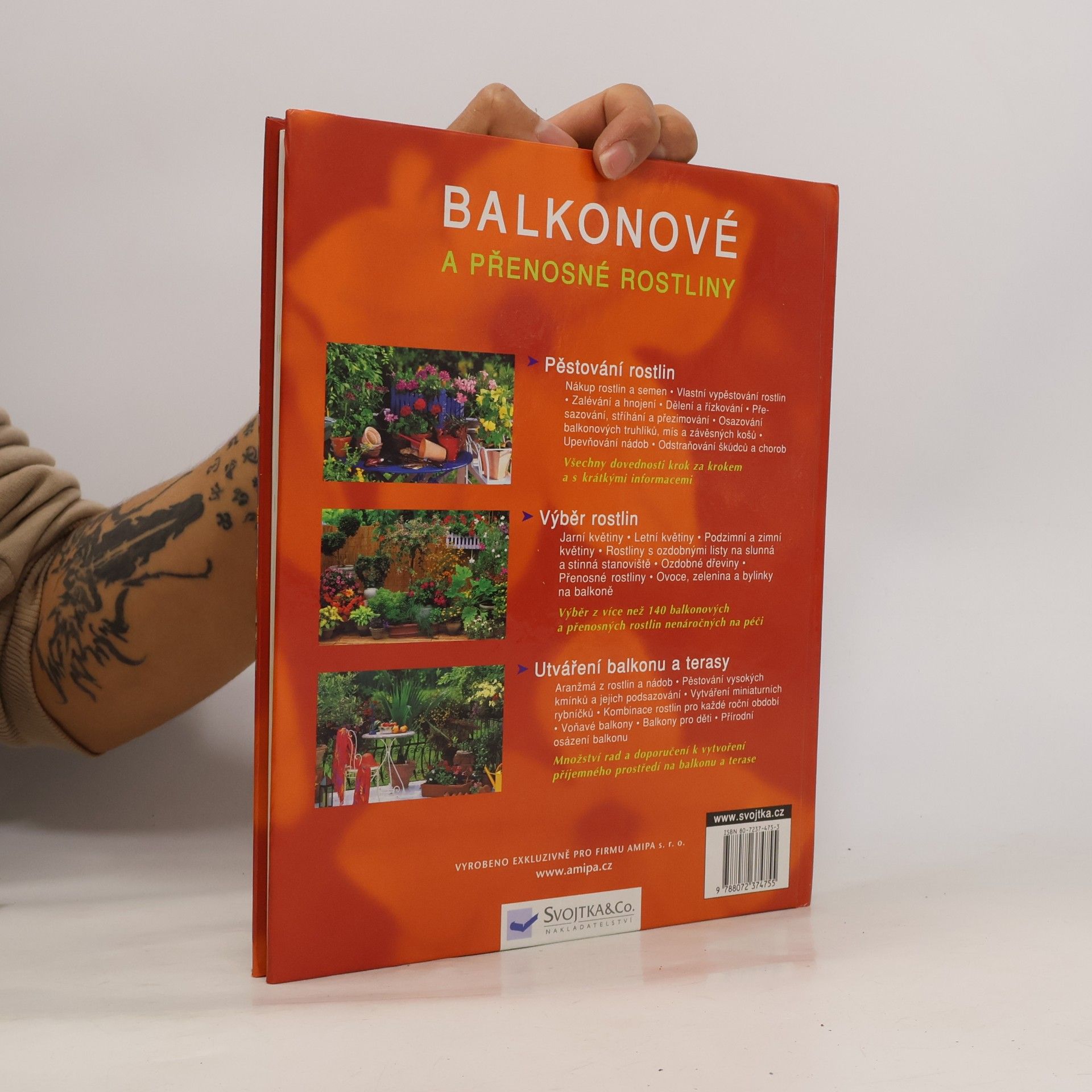 Joachim Mayer Balkonové a přenosné rostliny
