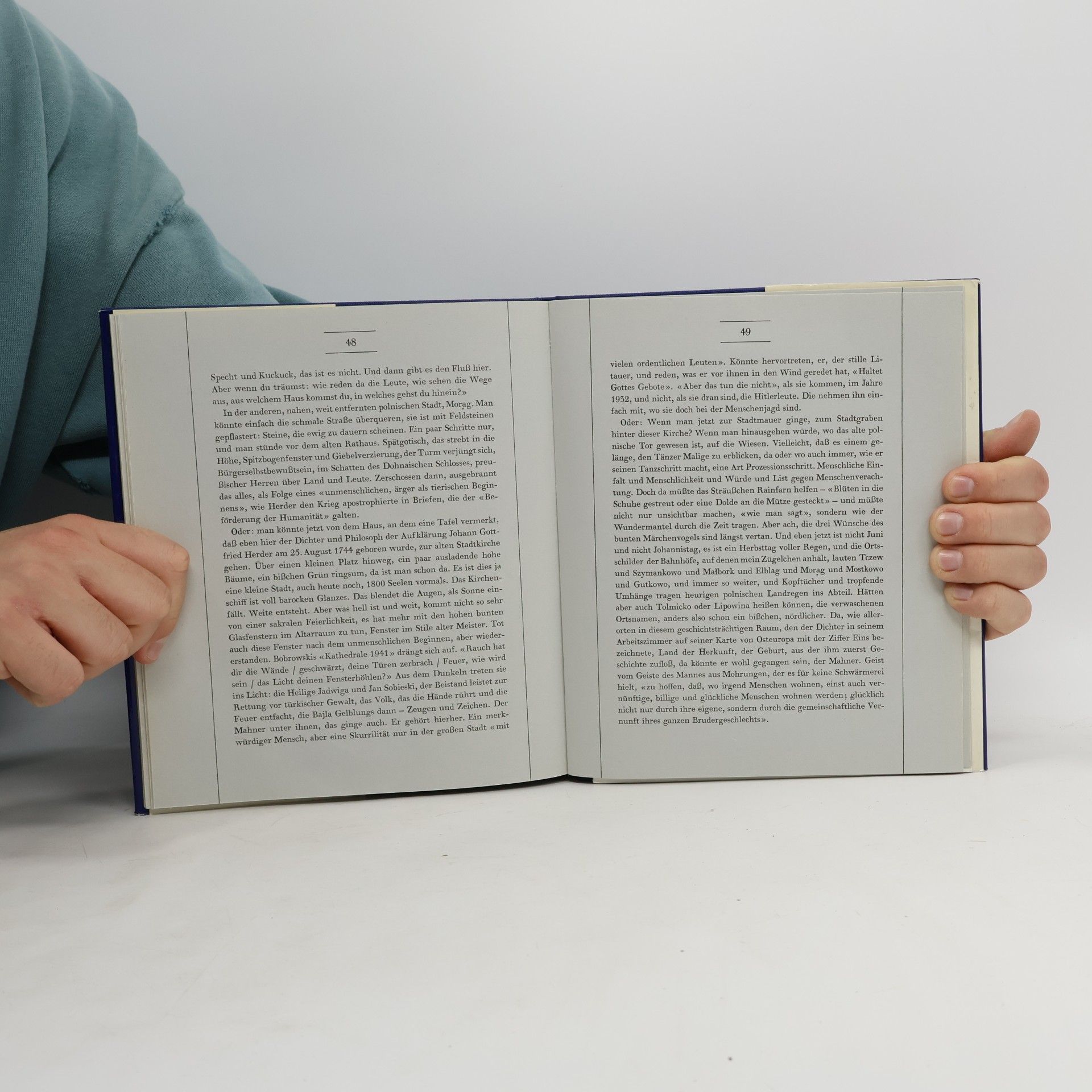 Johannes Bobrowski Der Mahner und Der Tänzer Malige