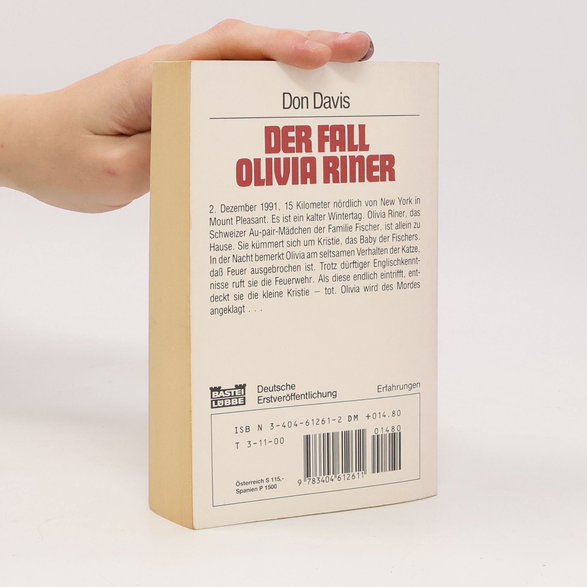 Don Davis Der Fall Olivia Riner