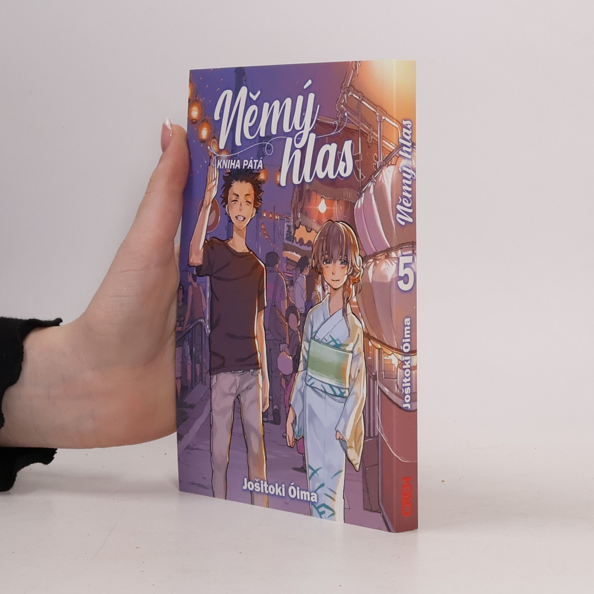 Yoshitoki Ōima Němý hlas. Kniha pátá