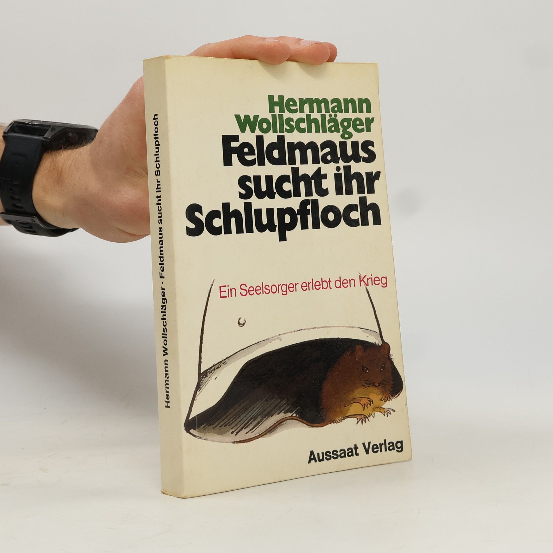 Hermann Maria Wollschlaeger Feldmaus sucht ihr Schlupfloch