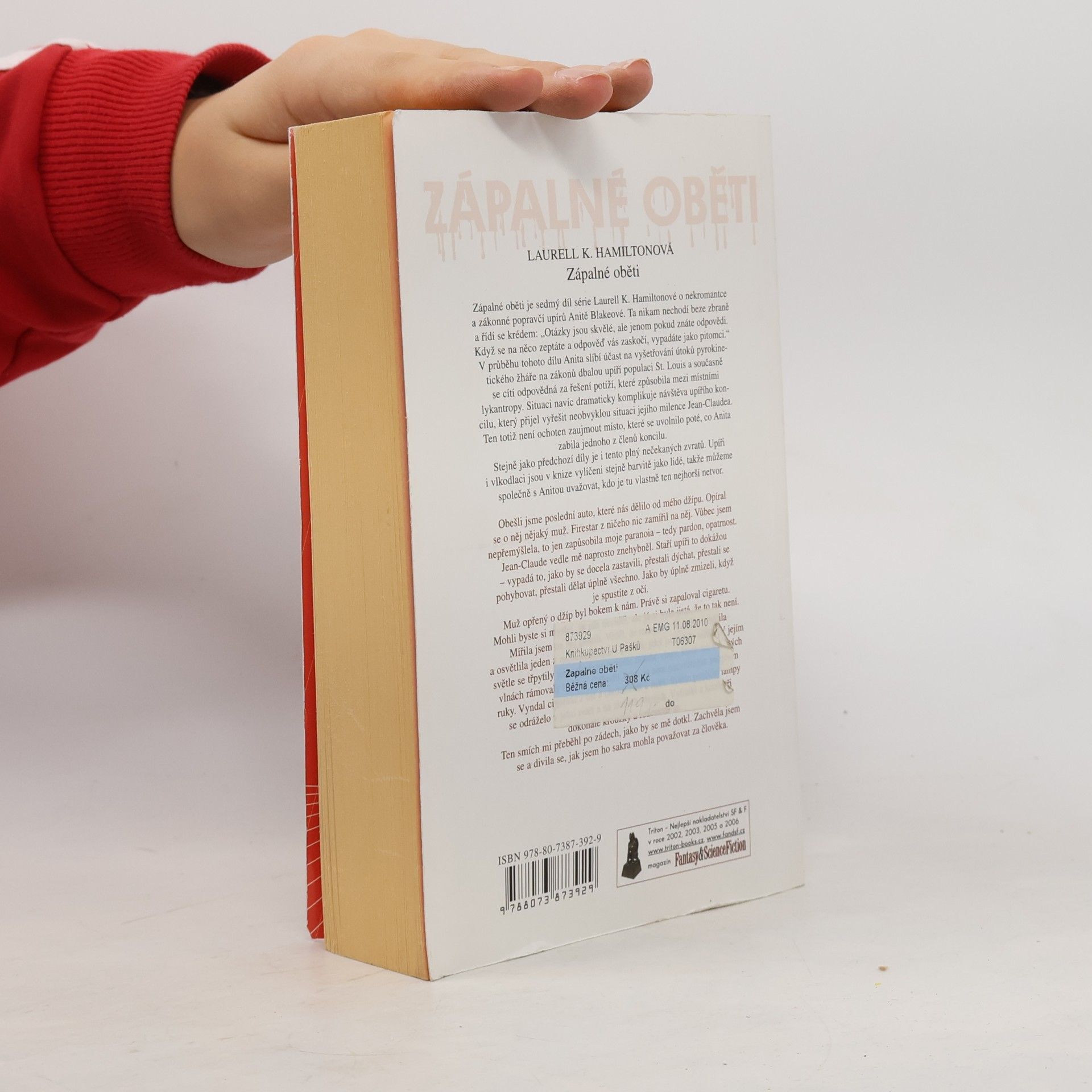 Laurell Kaye Hamilton Zápalné oběti