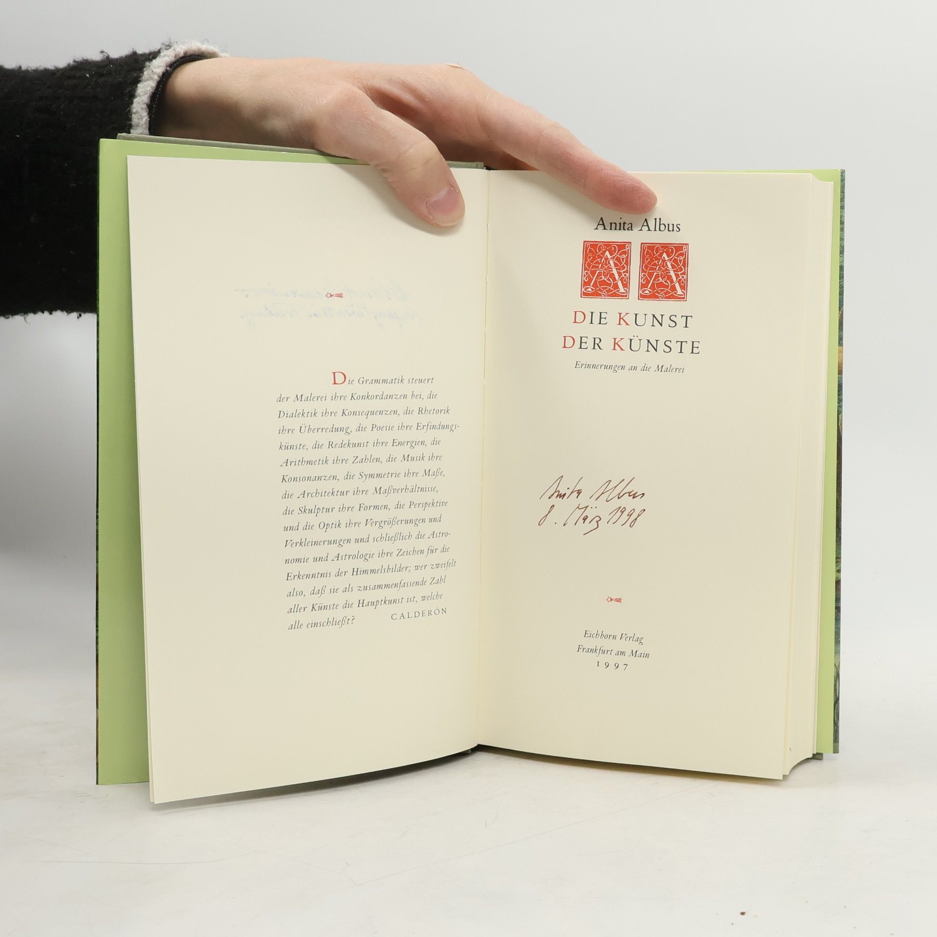 Anita Albus Die Kunst der Künste