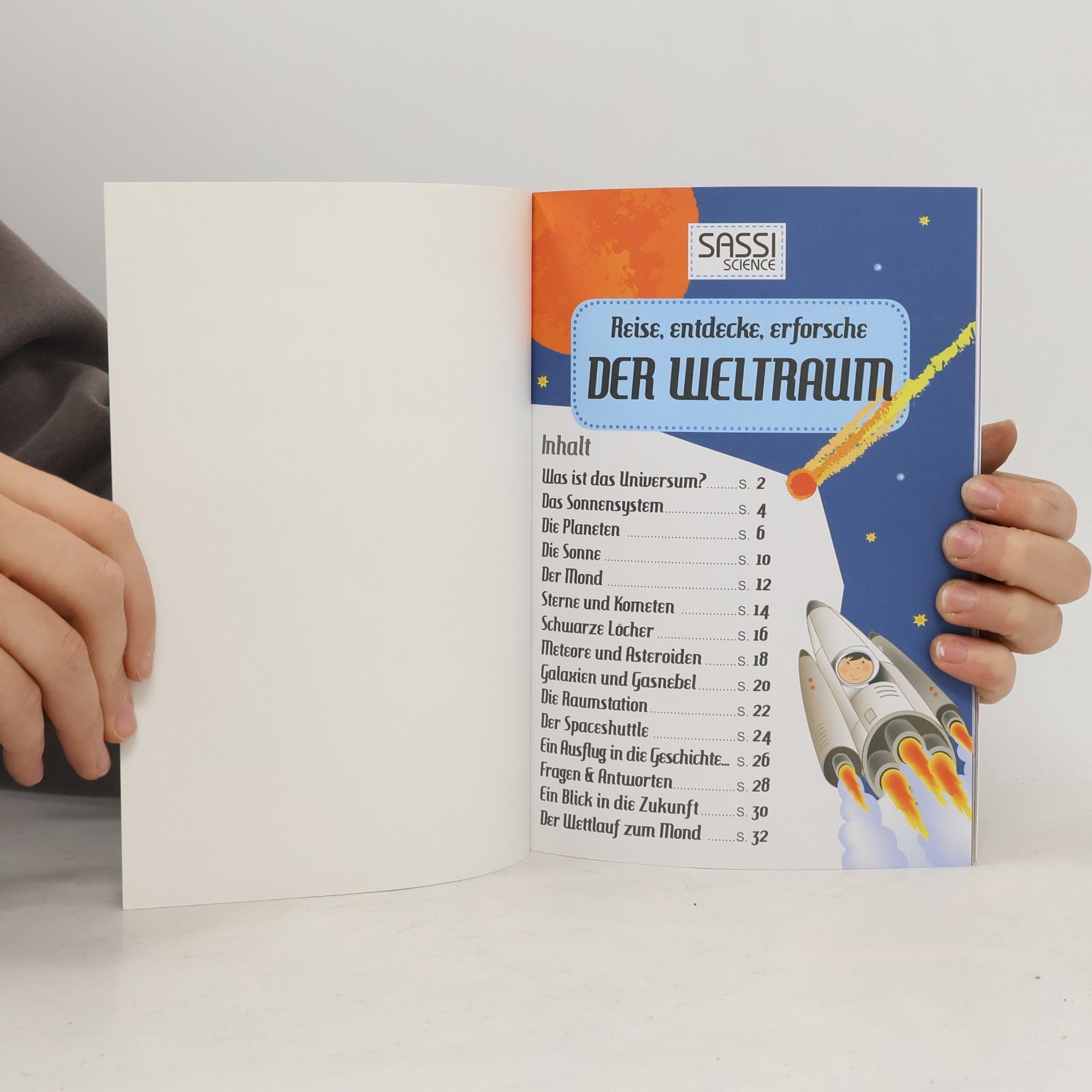 Irene Guerrieri Reise, entdecke, erforsche der Weltraum