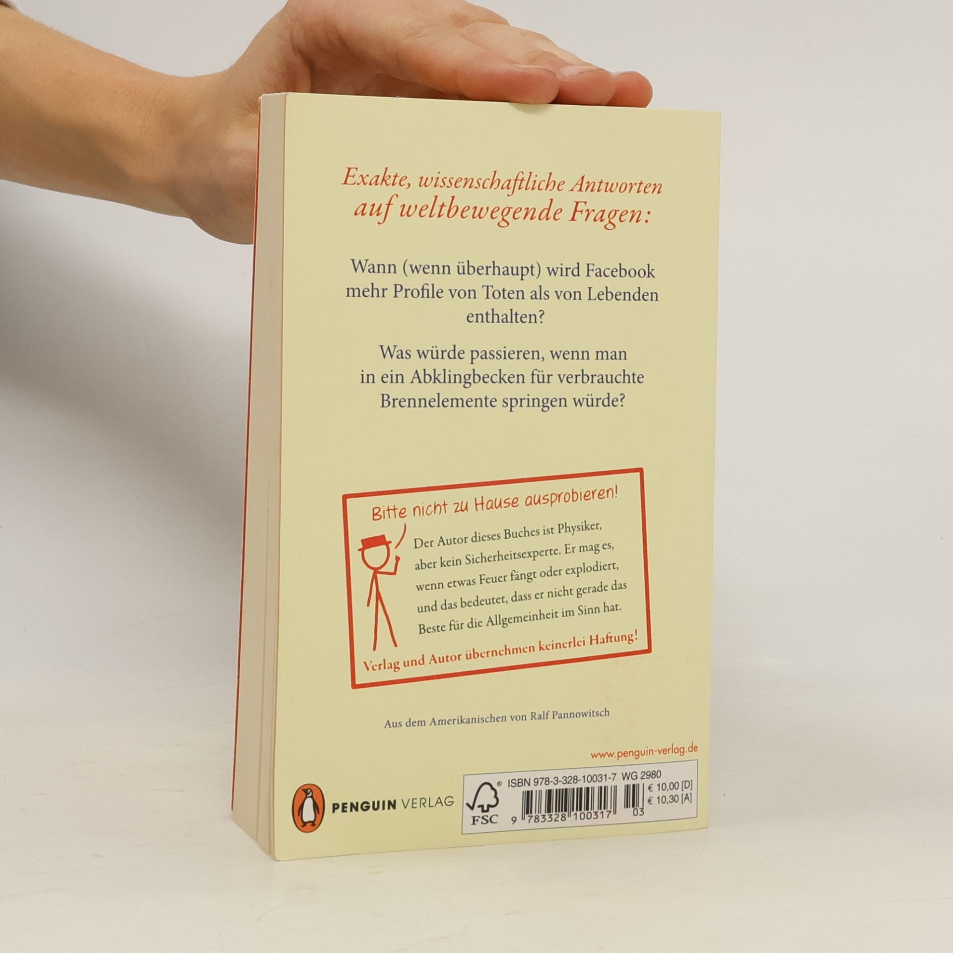 Randall Munroe What if? Was wäre wenn?