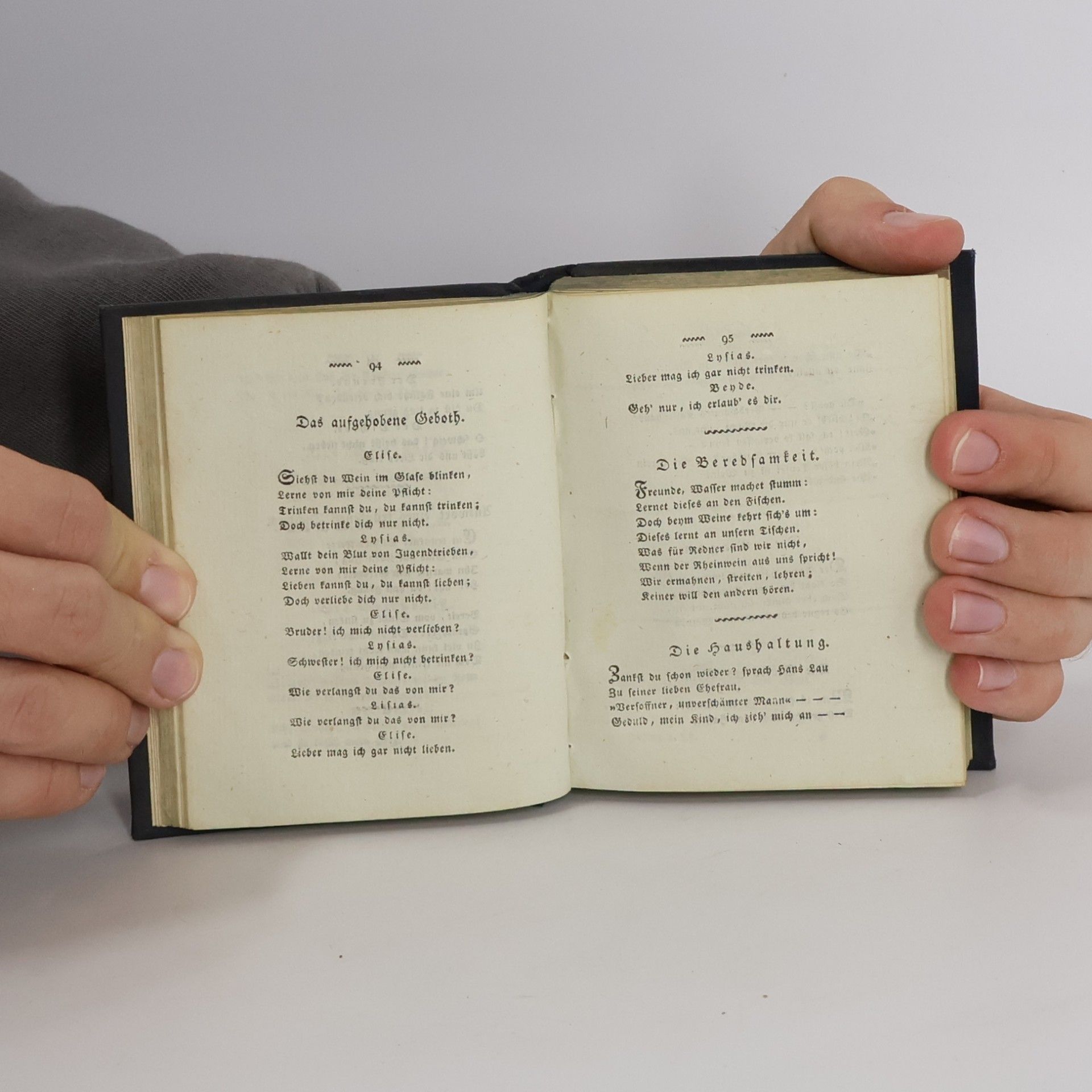 Gotthold Ephraim Lessing Gedichte I.