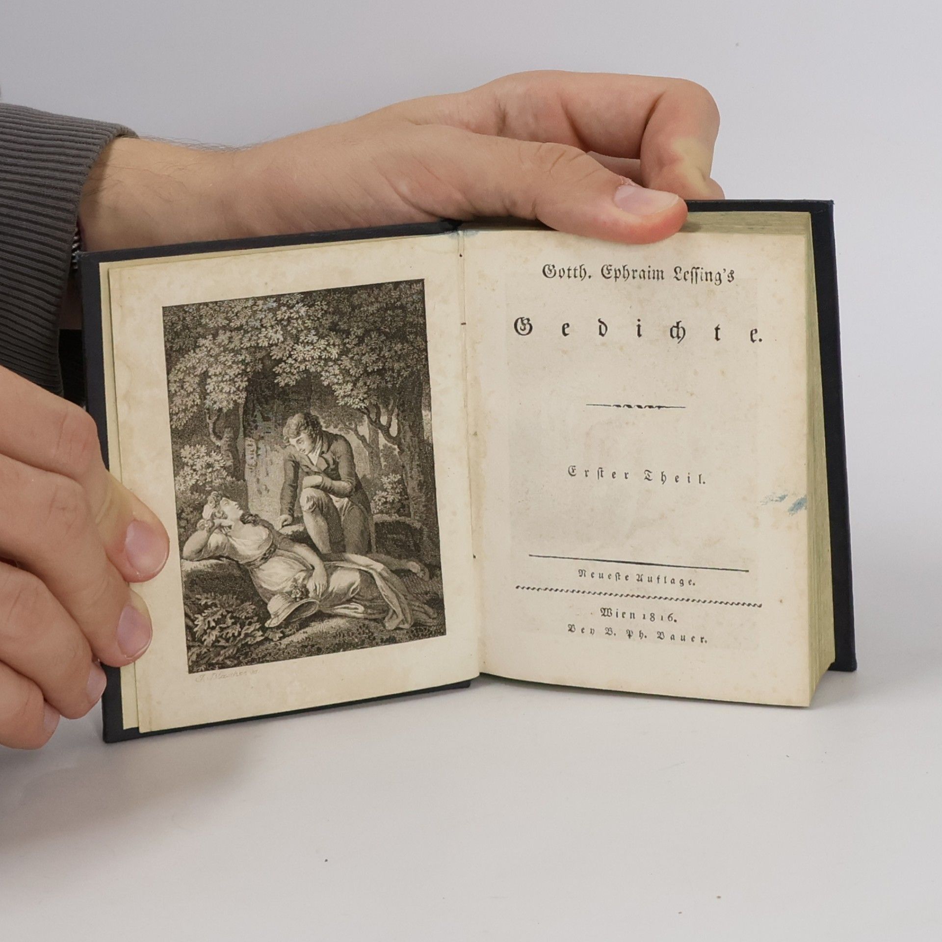 Gotthold Ephraim Lessing Gedichte I.
