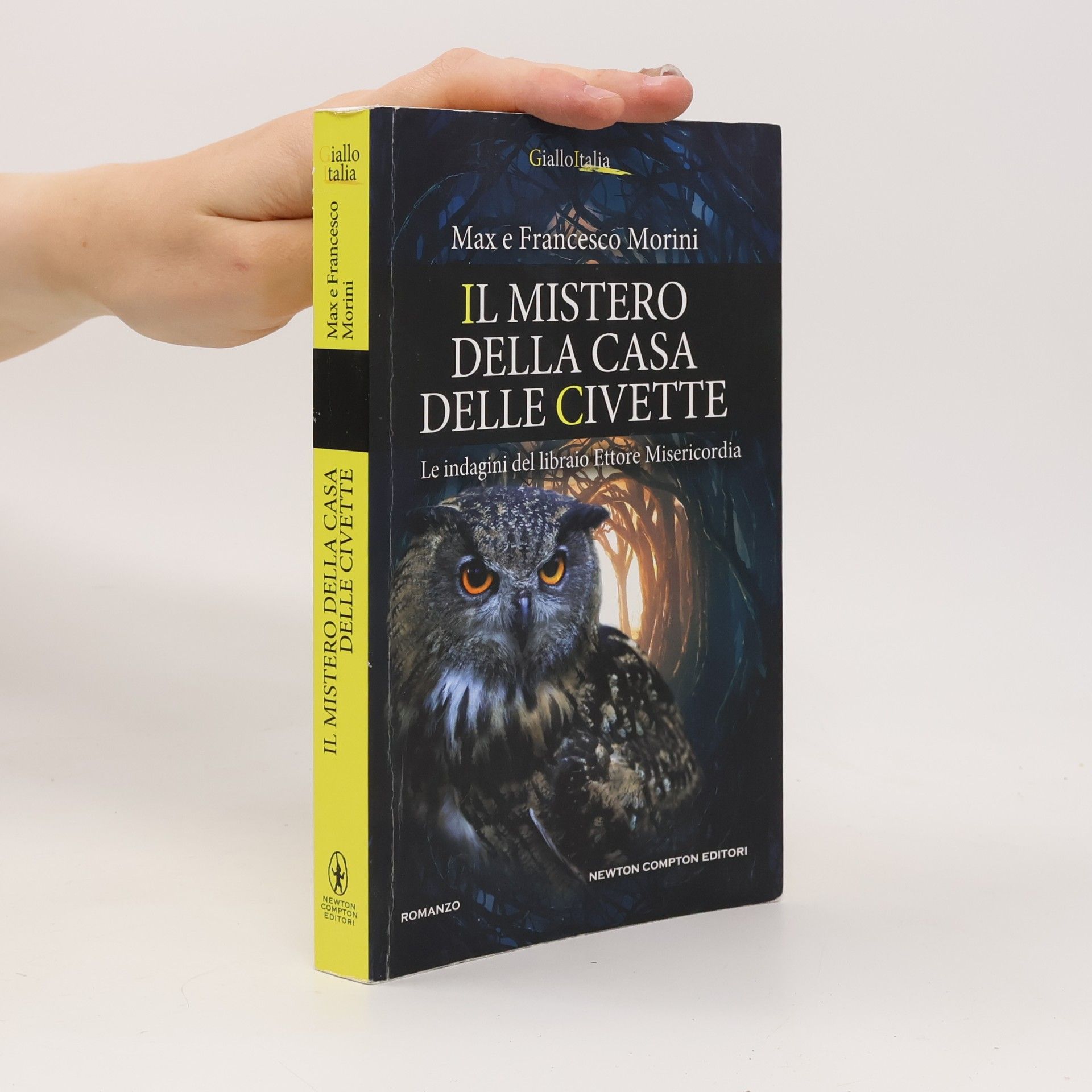 Francesco Morini GialloItalia: Il mistero della casa delle civette. Le indagini del libraio Ettore Misericordia