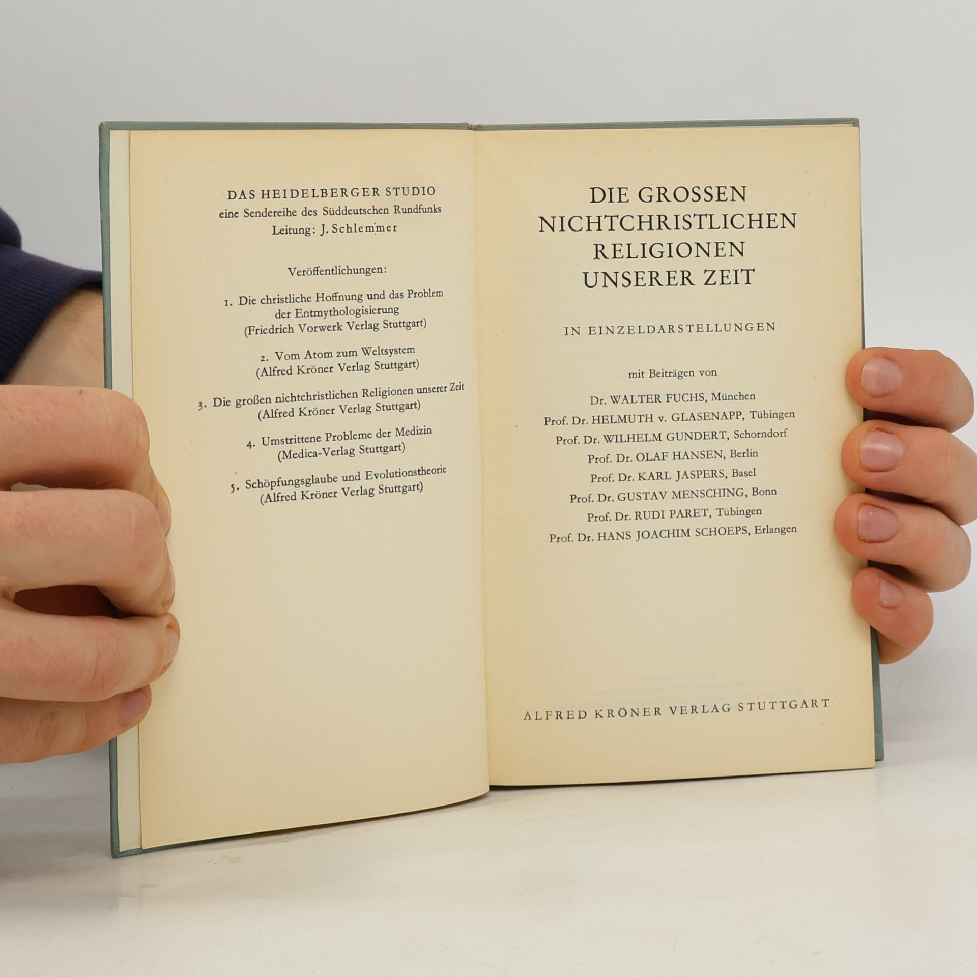 Autorenkollektiv Die grossen nichtchristlichen Religionen unserer Zeit