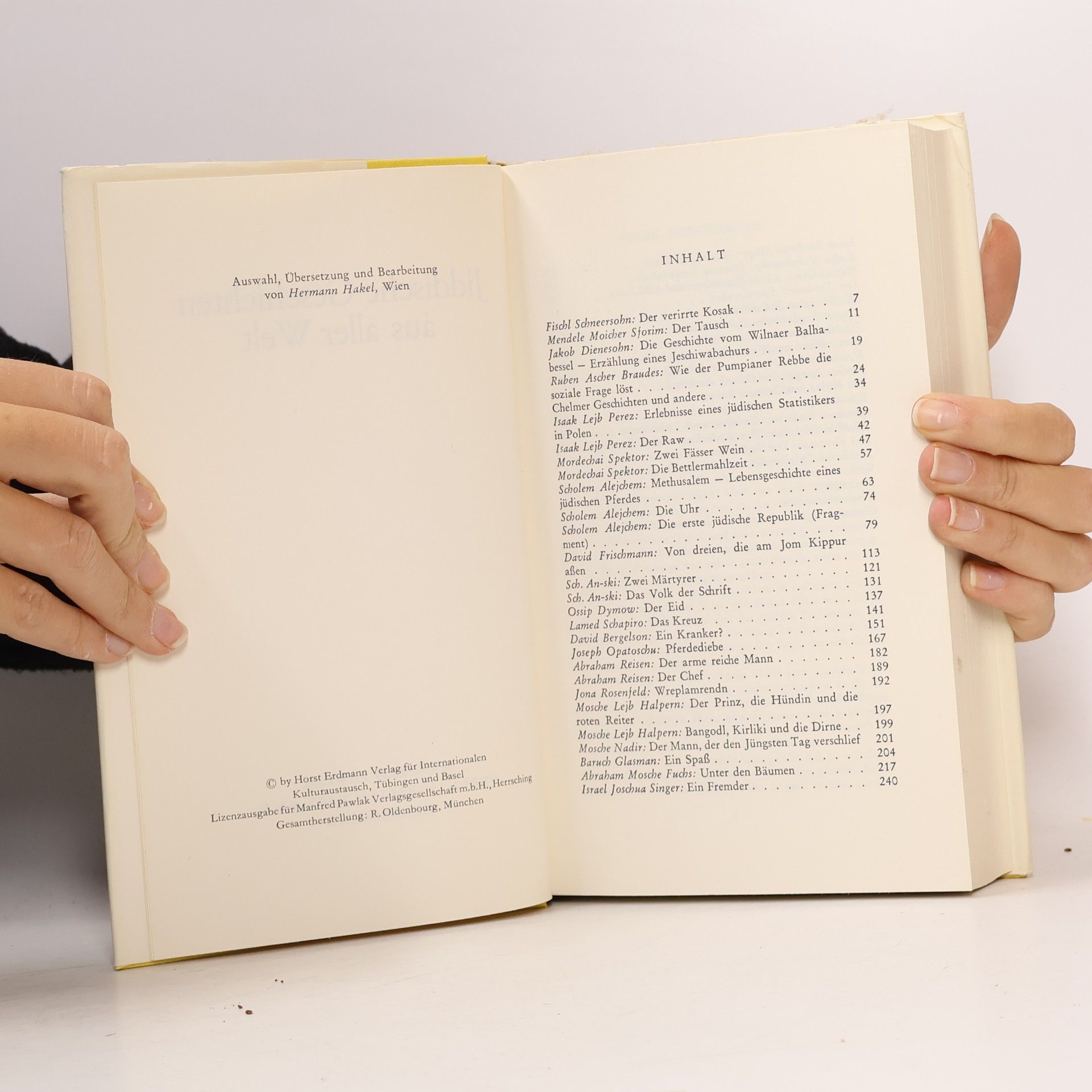 Autorenkollektiv Jiddische Geschichten aus aller Welt