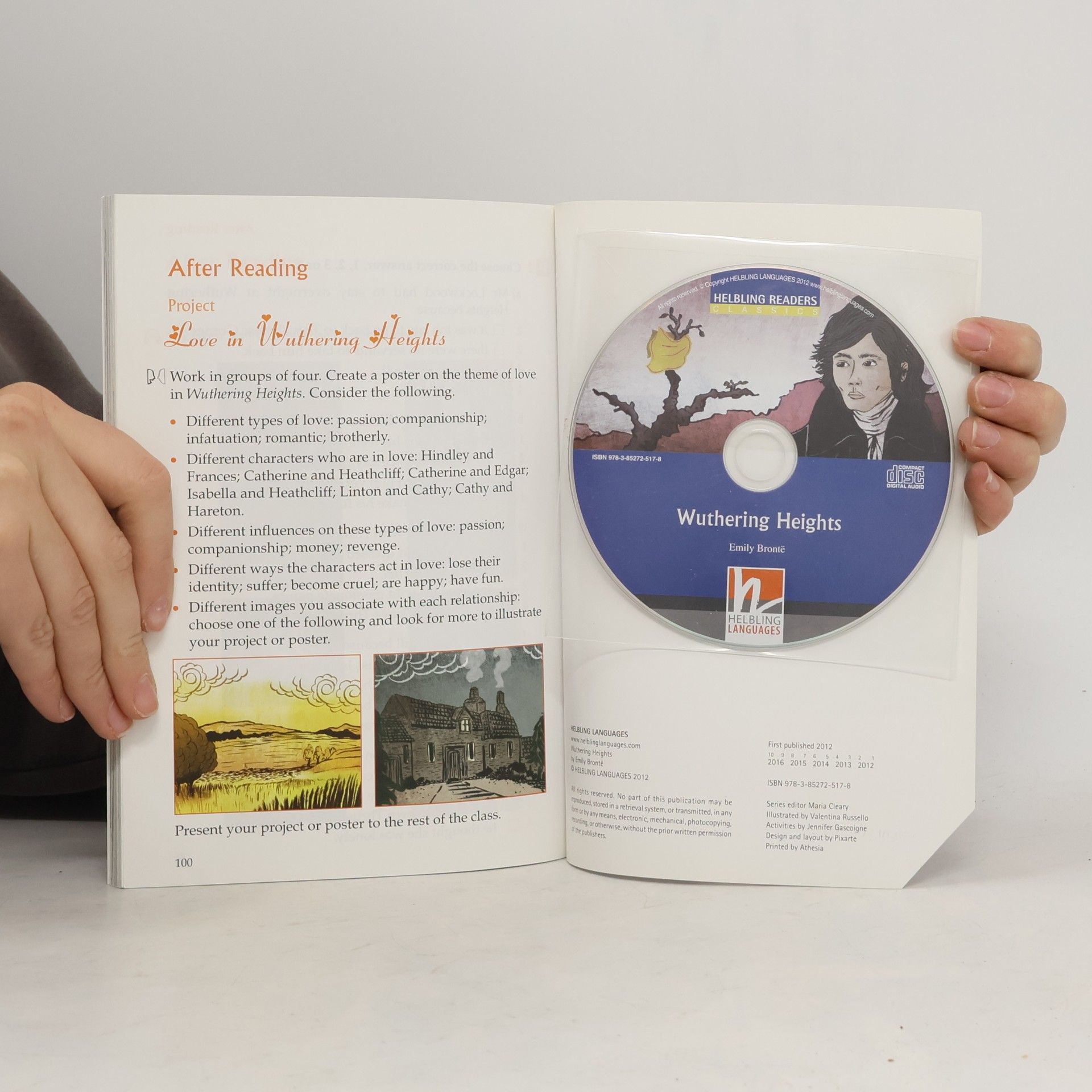 Emily Brontë Wuthering Heights, m. 1 Audio-CD