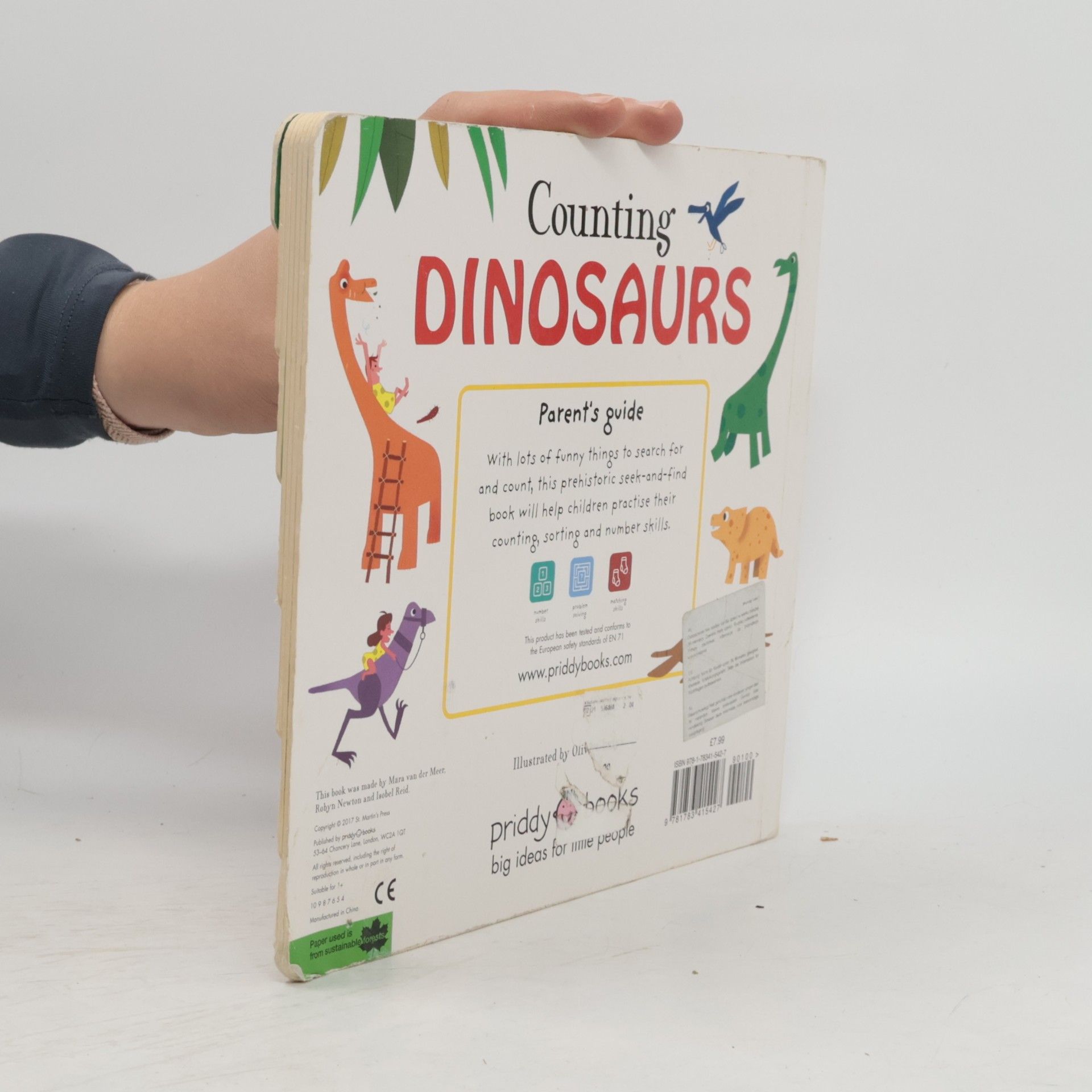 Mara Van der Meer Counting dinosaurs