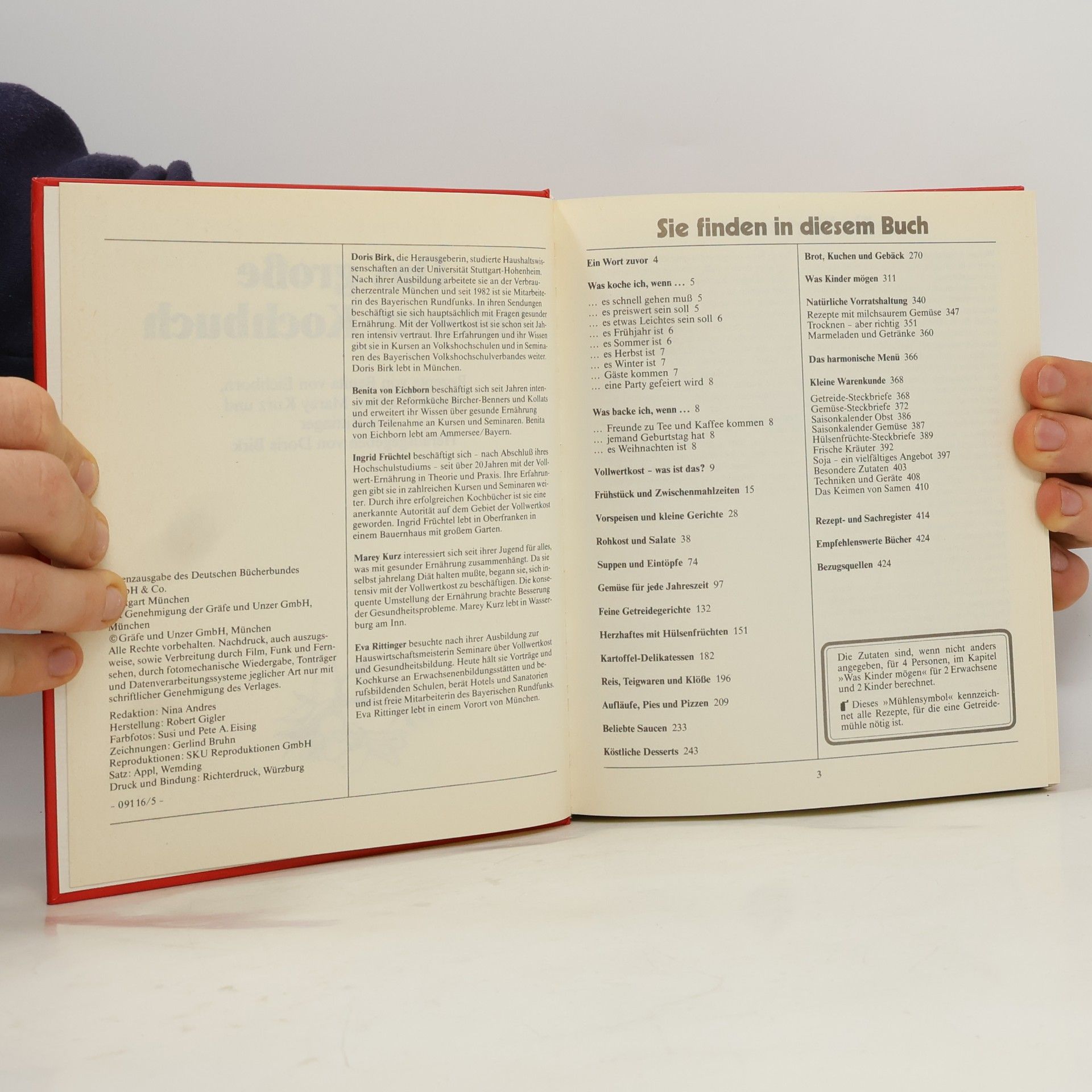 Autorenkollektiv Das große Vollwert Kochbuch