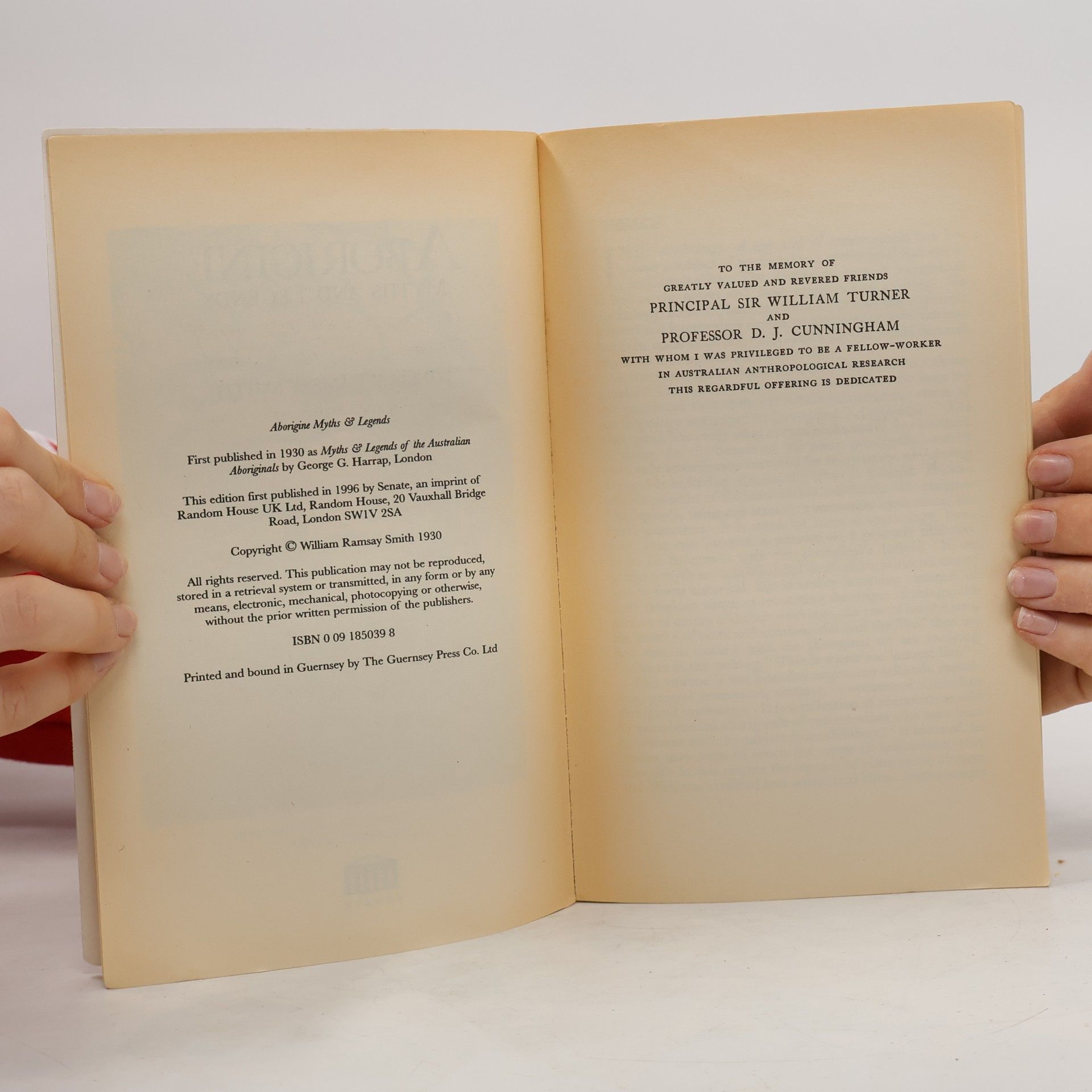 William Ramsay Smith Myths & Legends of the Aborigine