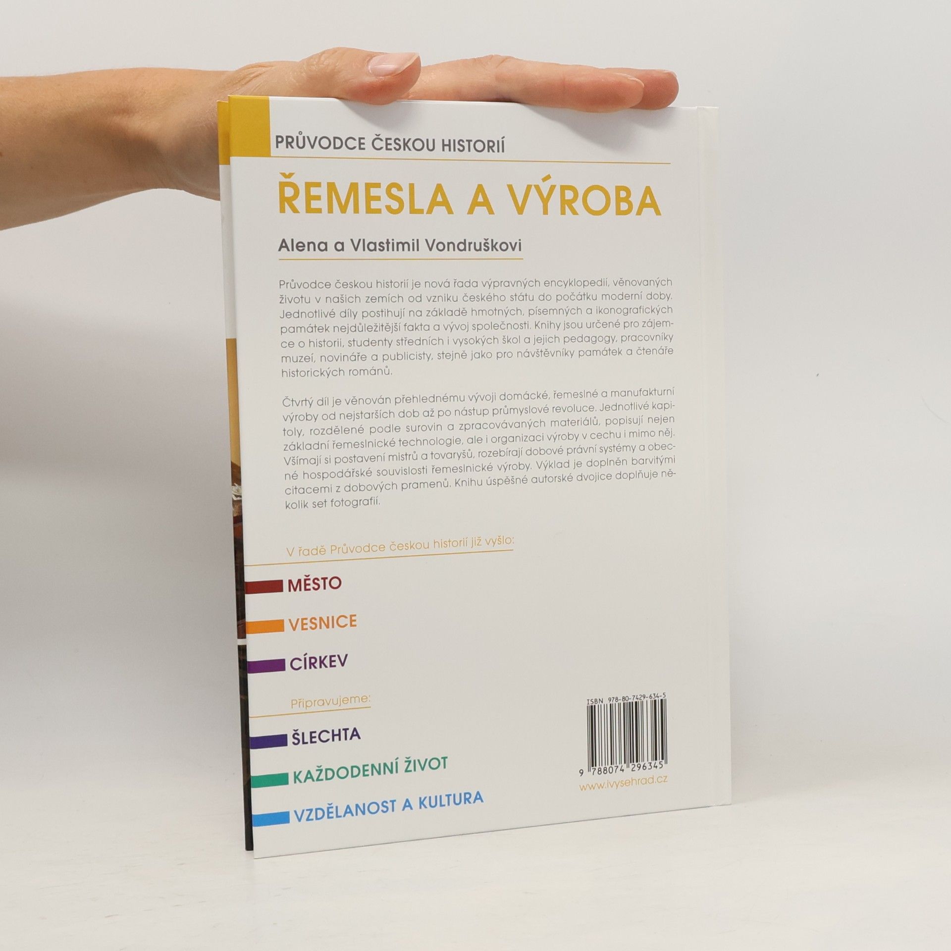 Alena Vondrušková Řemesla a výroba