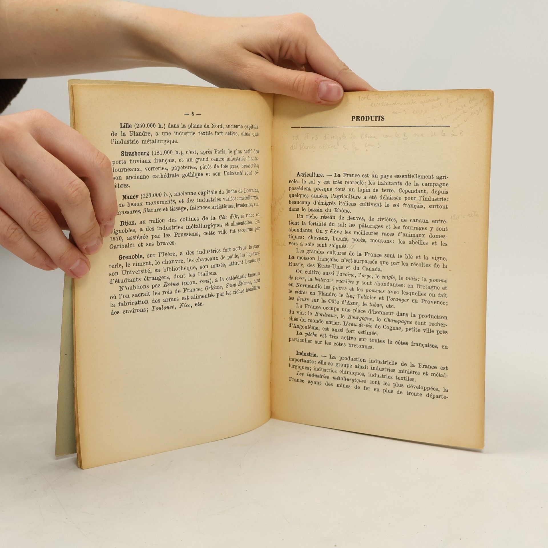 Alceste Bisi Précis de géographie histoire littérature française