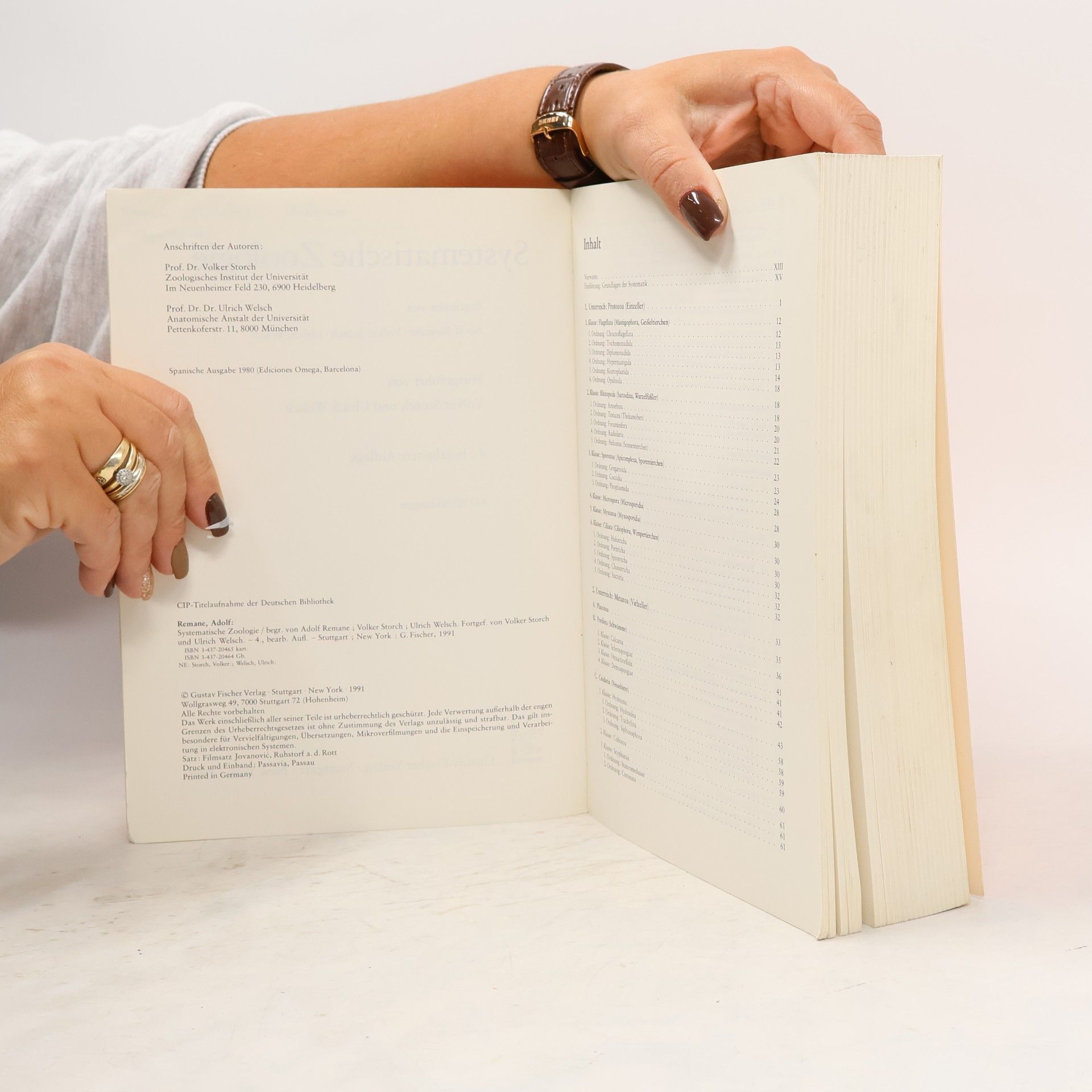 Adolf Remane Systematische Zoologie