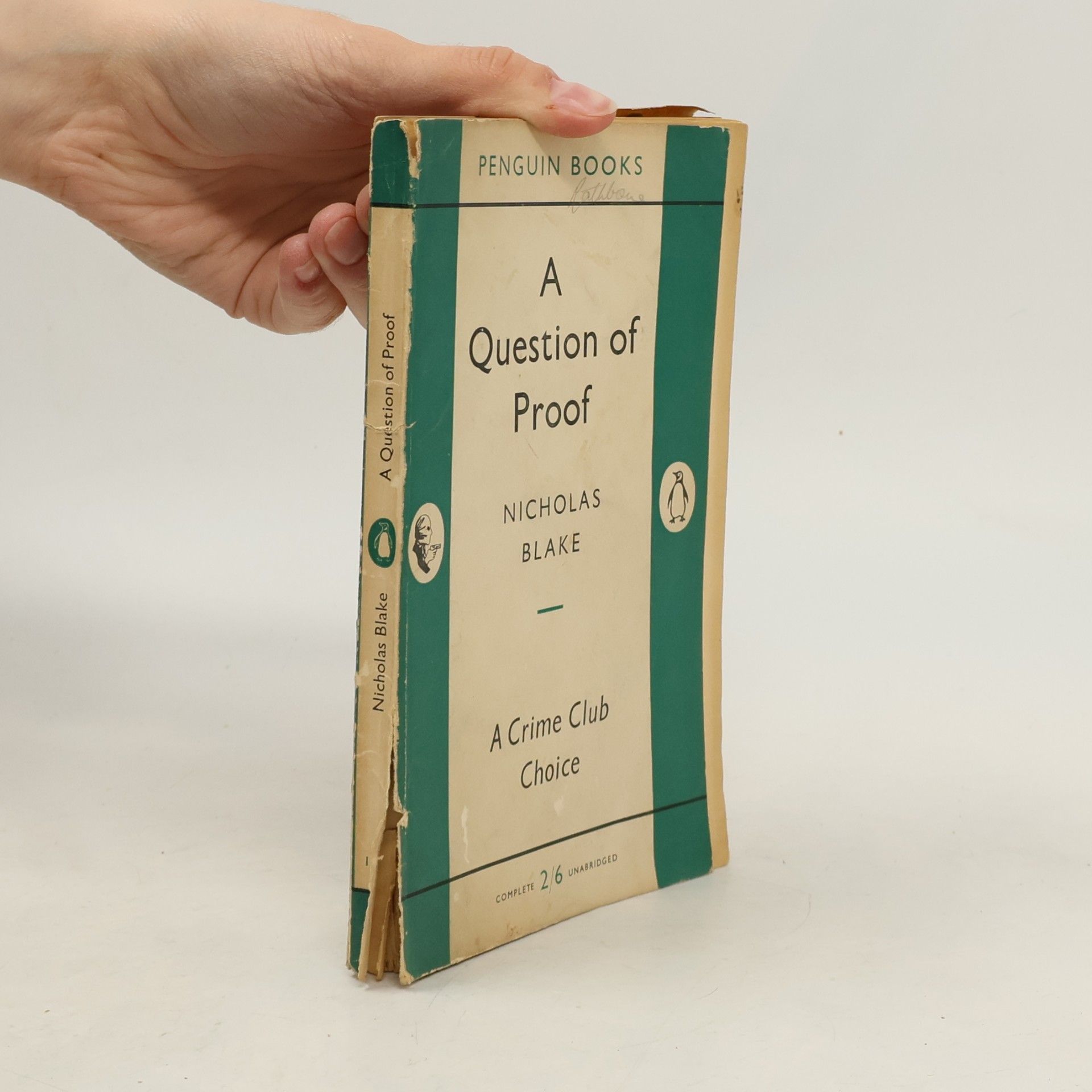 Nicholas Blake A Question of Proof