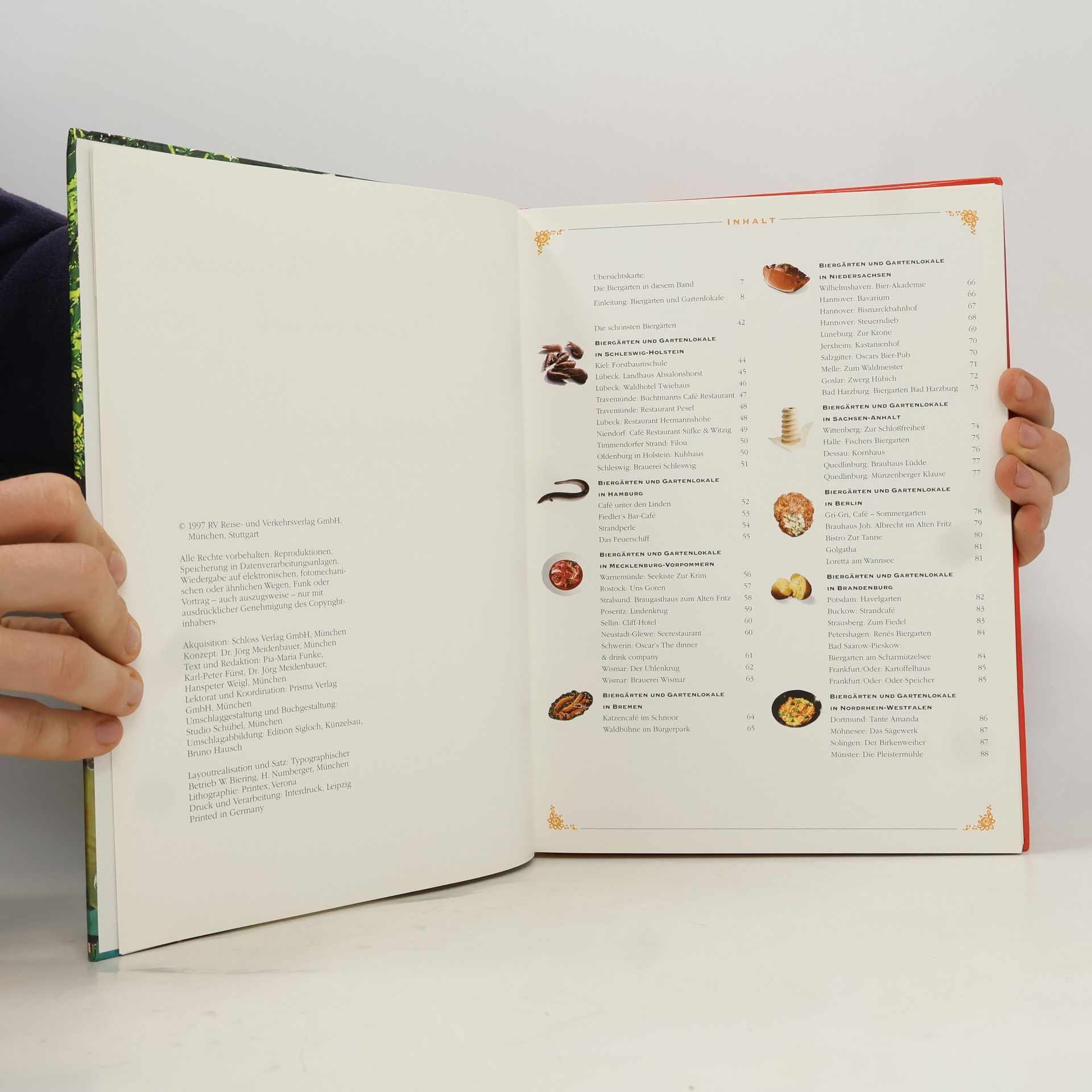 Various authors Die schönsten Biergärten deutschlands