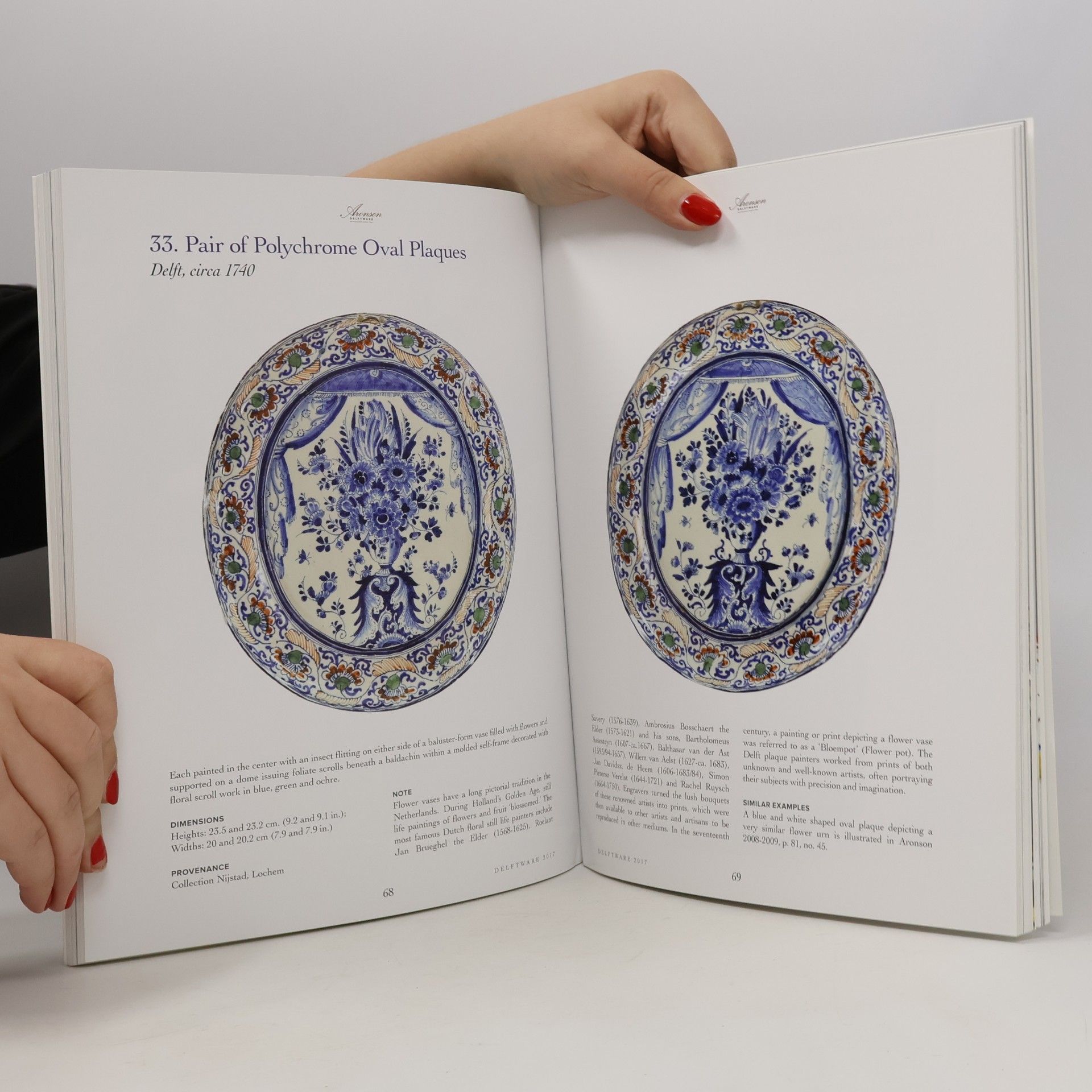 Aronson Robert D. DELFTWARE Nijstad Collection 2017
