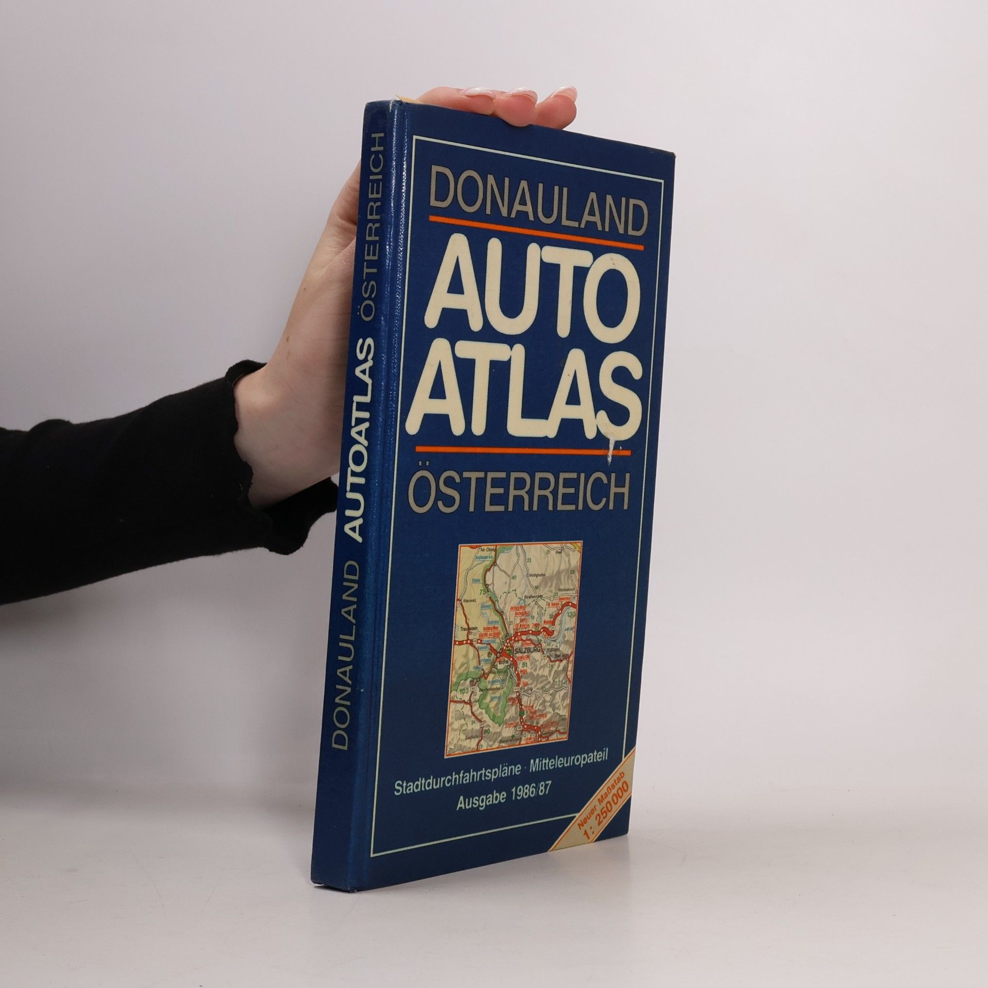 Kolektiv autorů Donauland Autoatlas Österreich