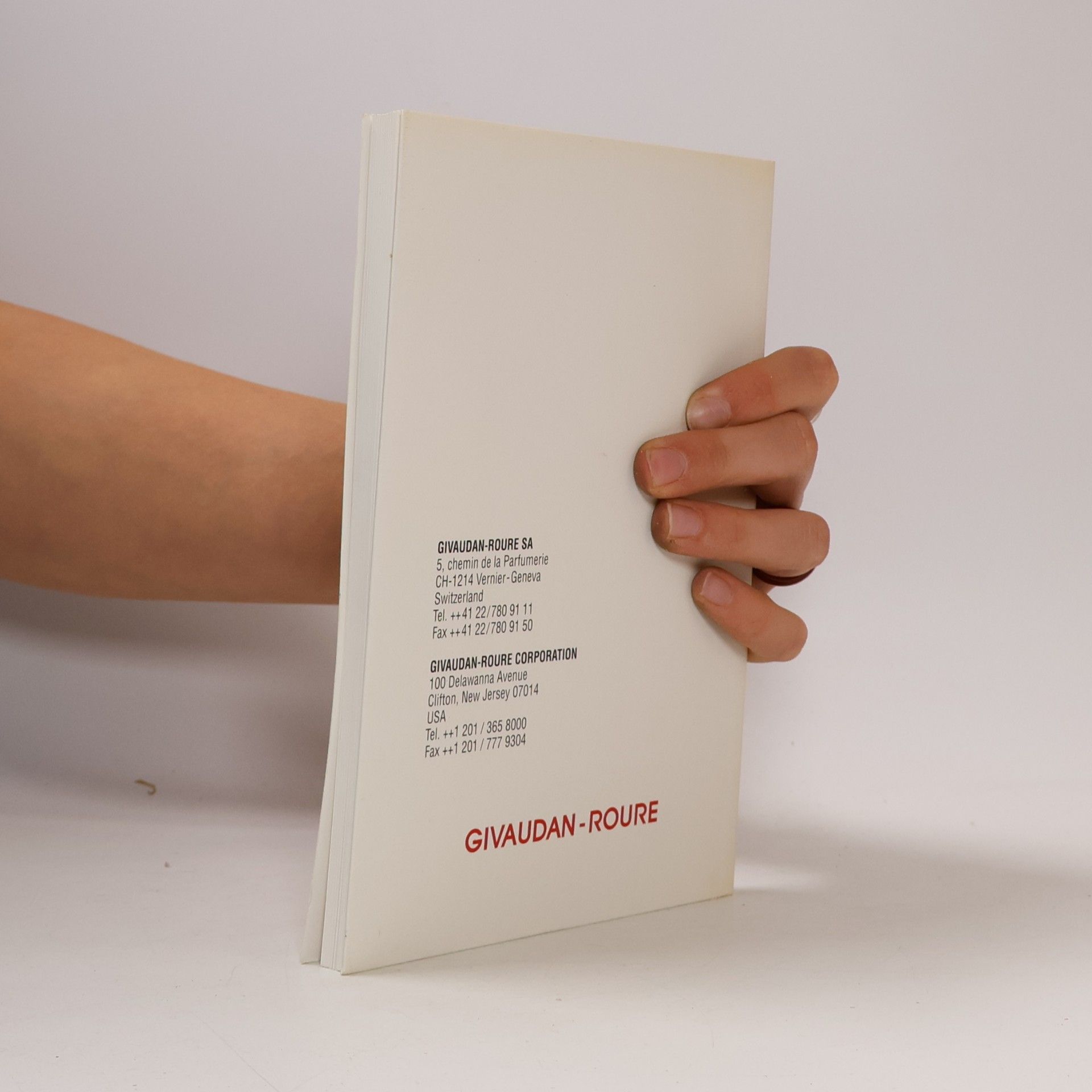 Various authors The Givaudan-Roure Index