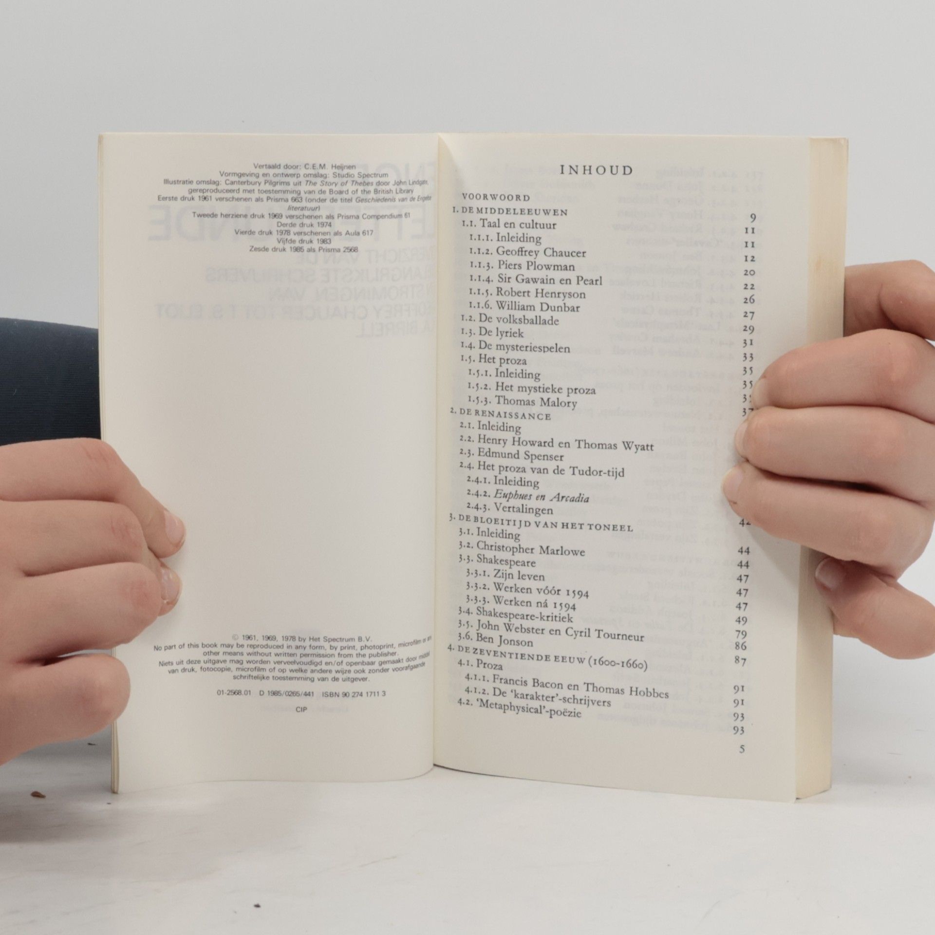 T.A. Birrell Prisma pocket - 2568: Engelse letterkunde