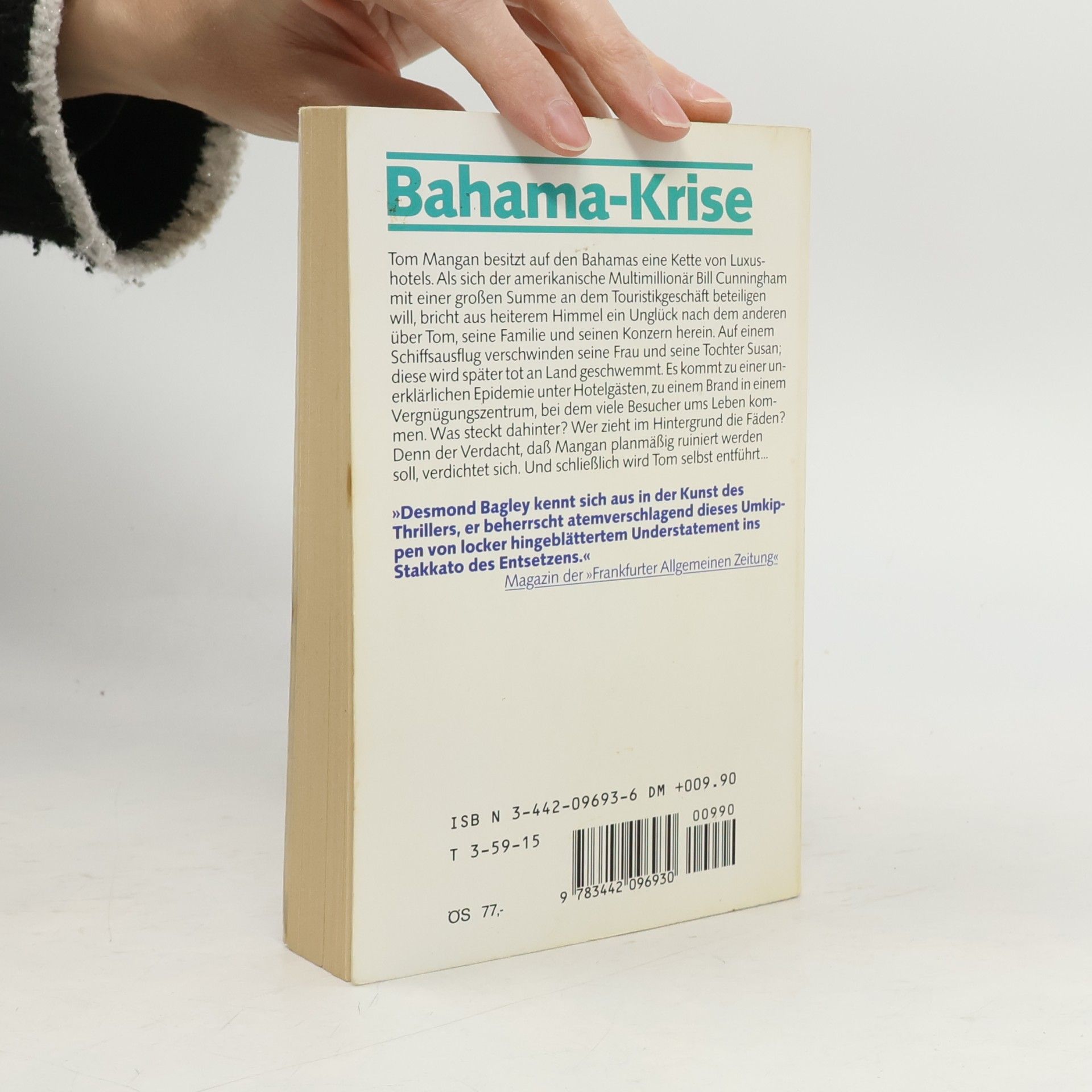 Desmond Bagley Bahama-Krise