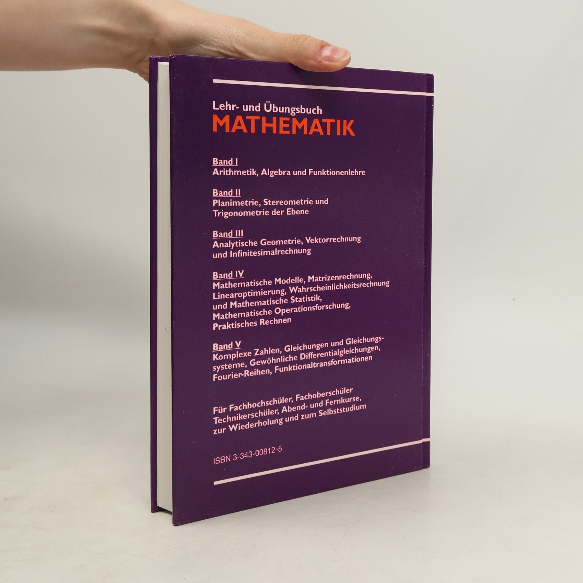 Autorenkollektiv Lehr- und Übungsbuch Mathematik