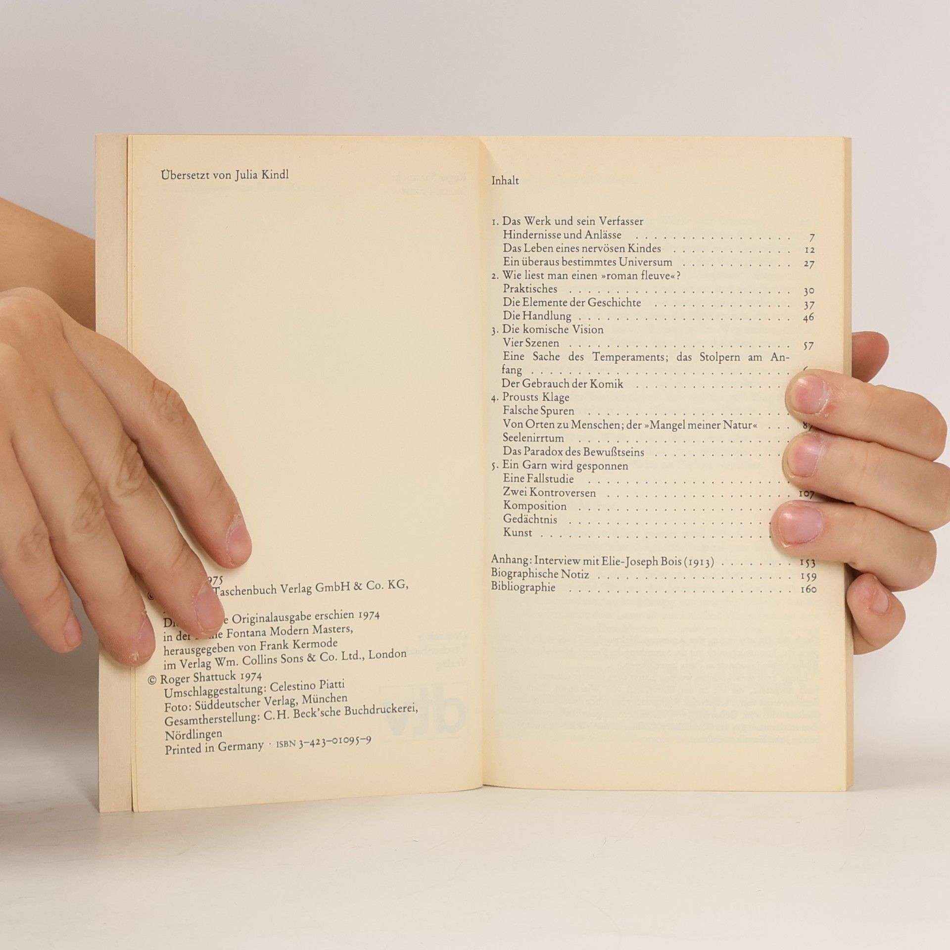Roger Shattuck Marcel Proust