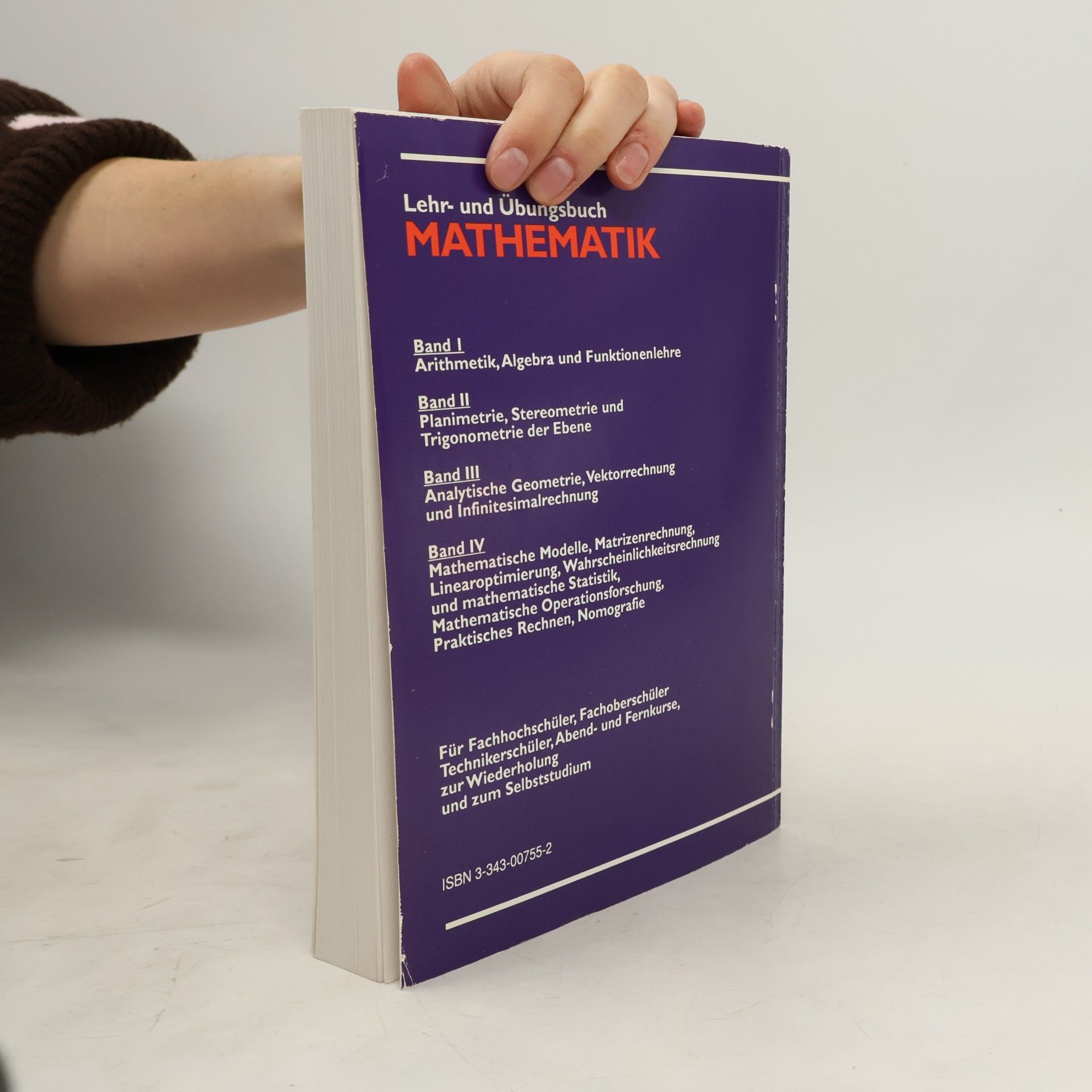 Wolfgang Pauli Lehr- und Übungsbuch Mathematik