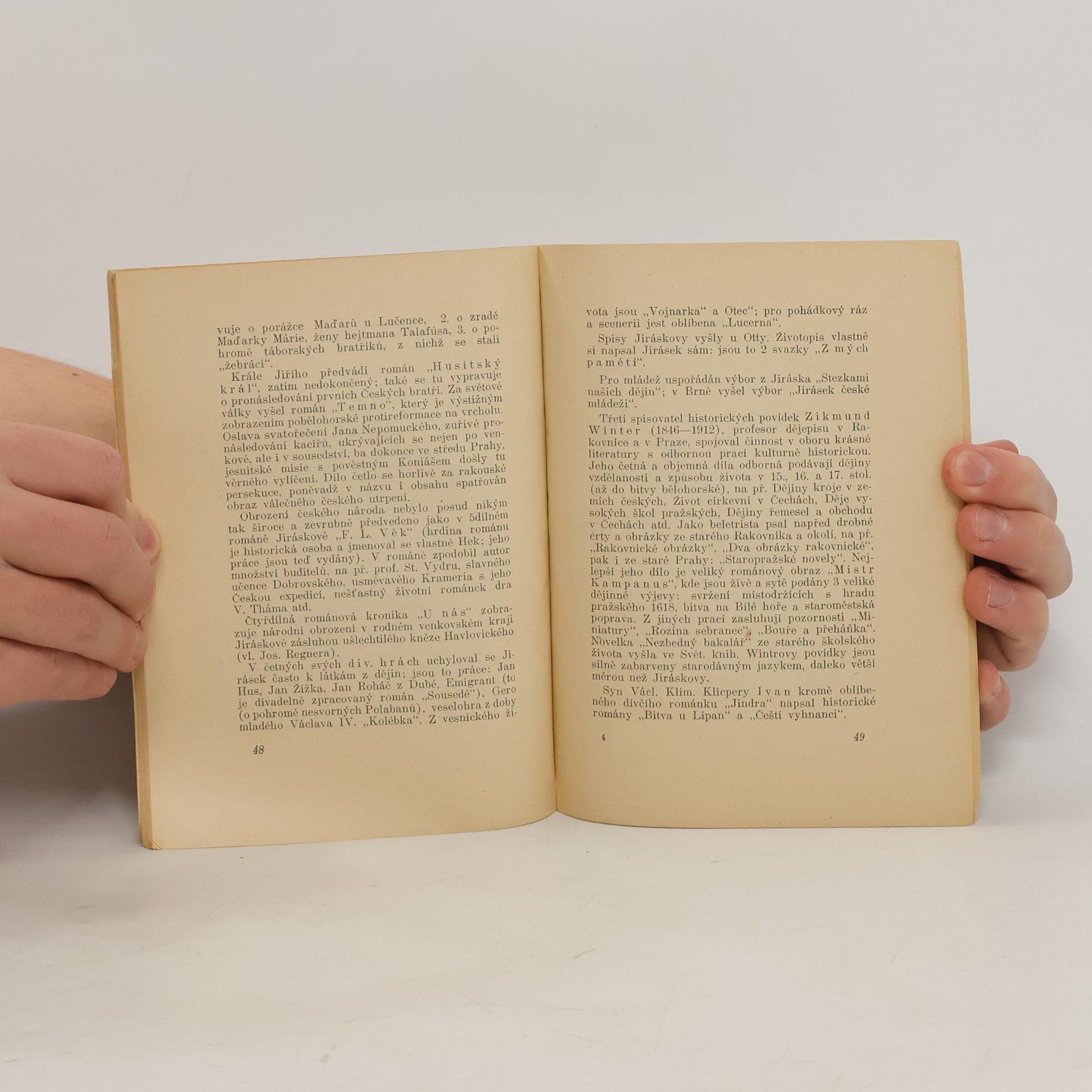 Prof. Dr. Josef Staněk Rukověť dějin literatury české