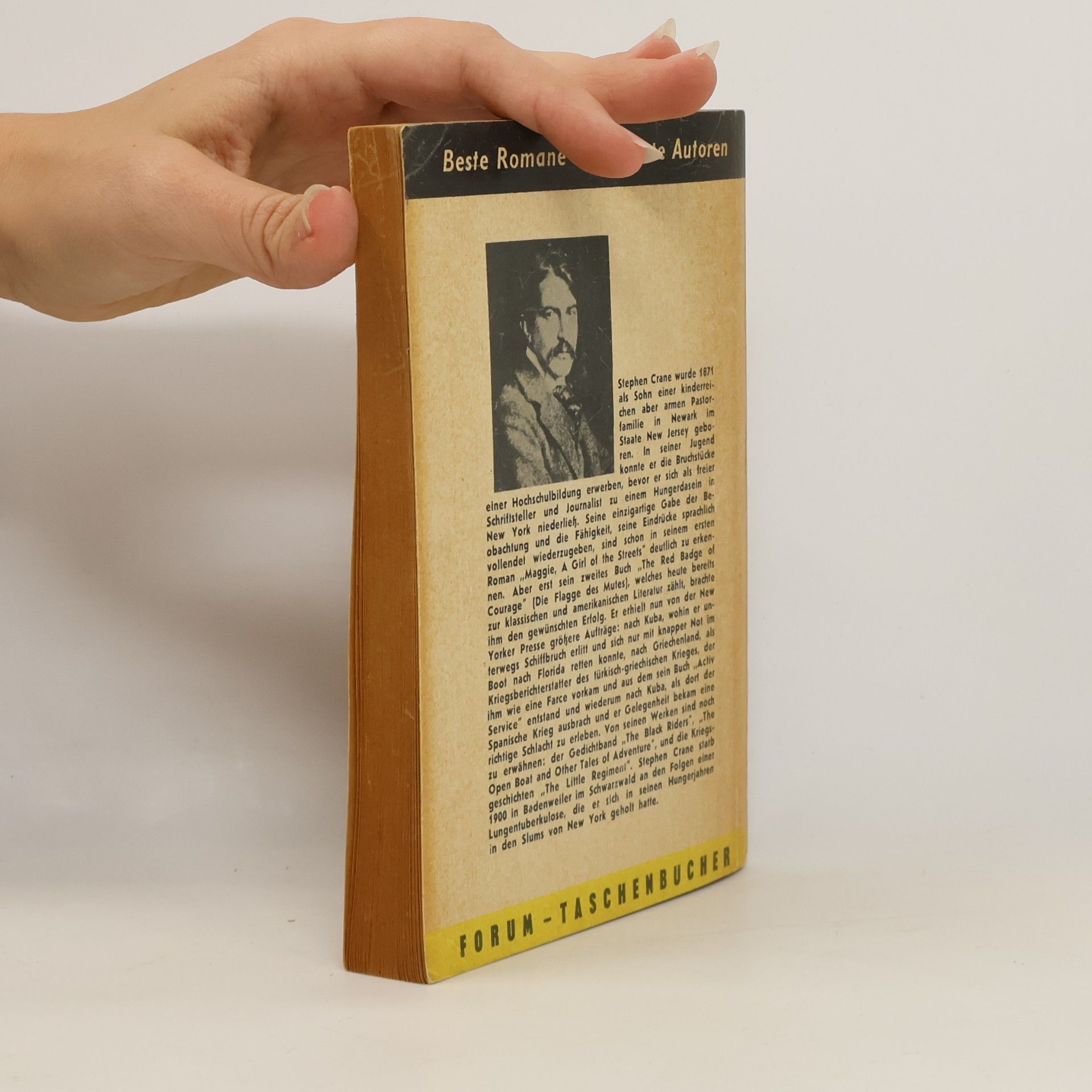 Stephen Crane Die Flagge des Mutes