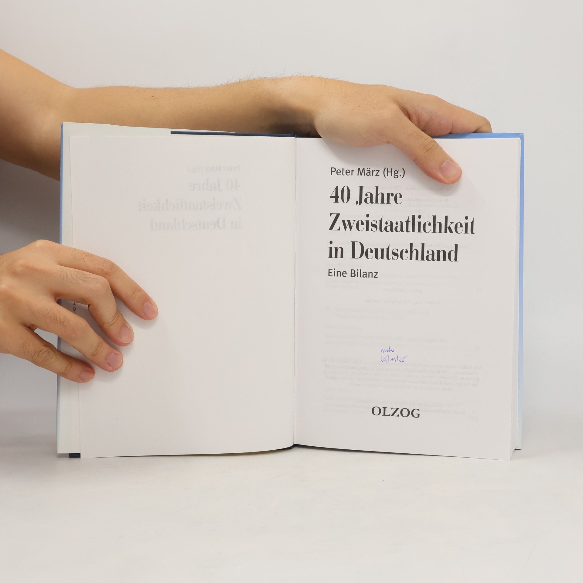 Peter März 40 Jahre Zweistaatlichkeit in Deutschland
