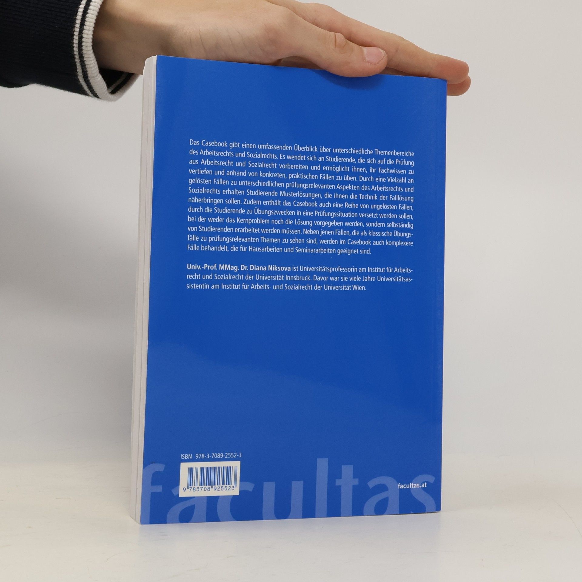 Niksova Casebook Arbeitsrecht und Sozialrecht: Gelöste und ungelöste Übungsfälle, Hausarbeits- und Seminarfälle - Überarbeitete Auflage